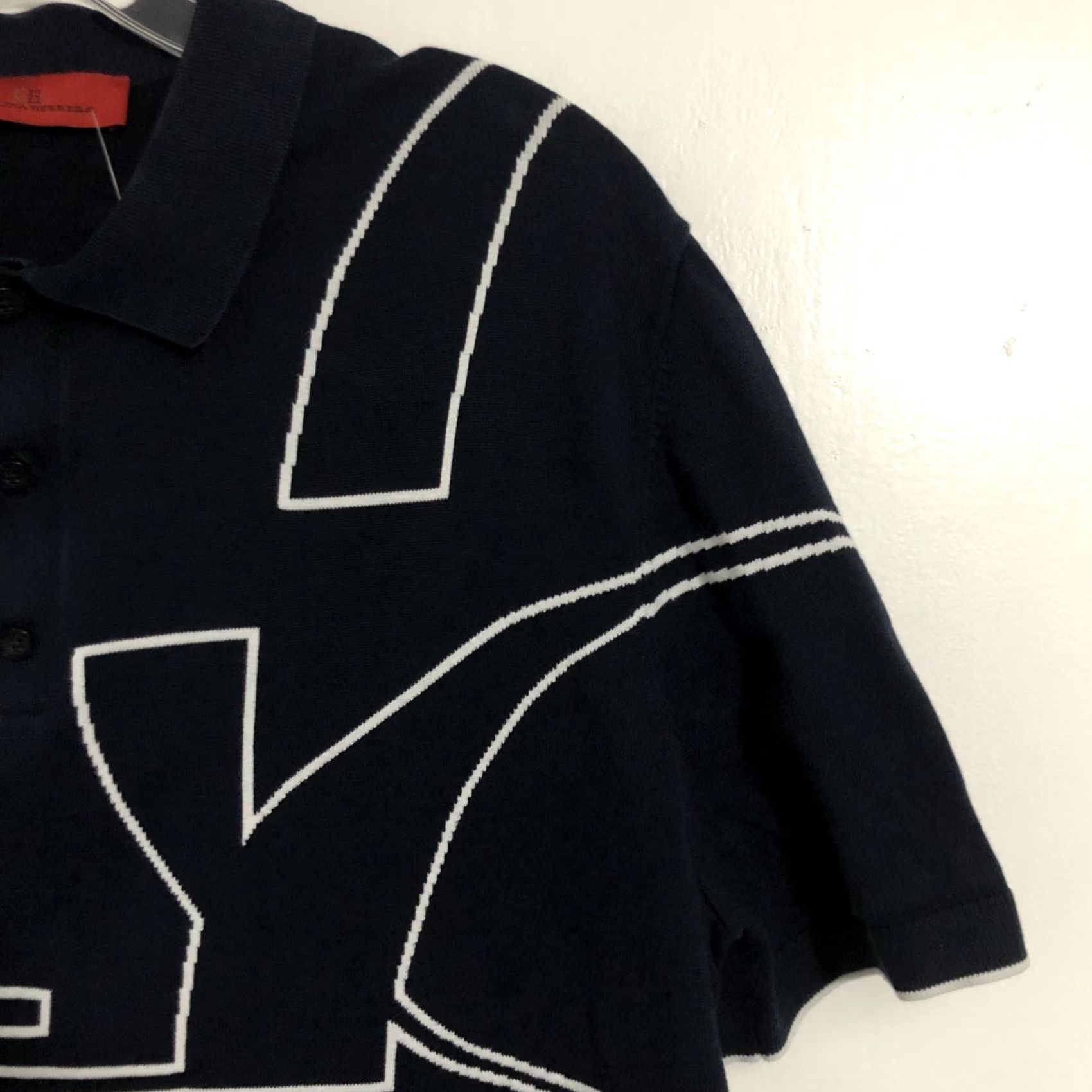 Carolina Herrera VINTAGE Carolina Herrera Polo Shirt Men Large Size US L / EU 52-54 / 3 - 4 Thumbnail