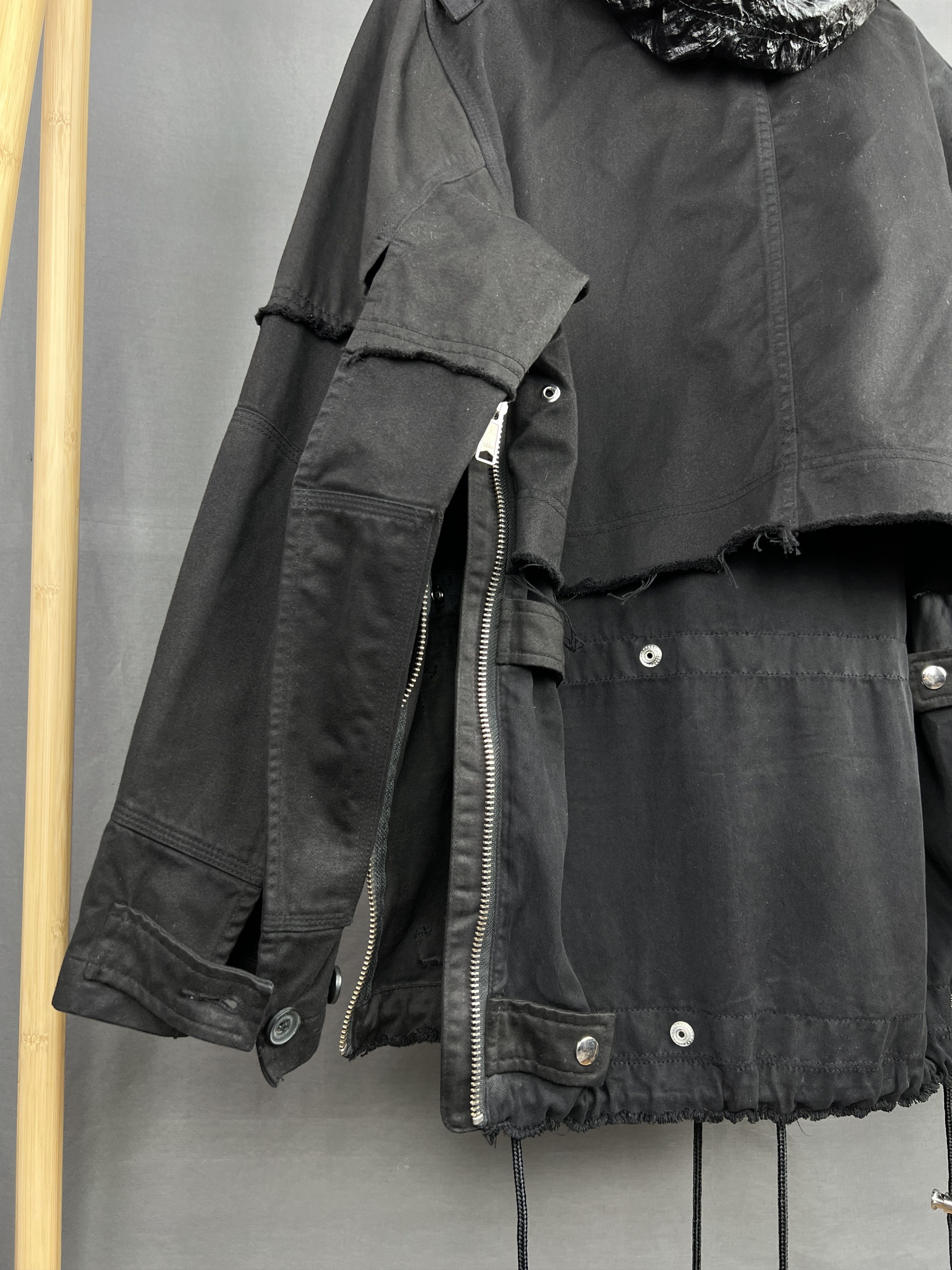 Diesel Crazy Designer Sample Diesel Mulitpockets Distressed Jacket Size US M / EU 48-50 / 2 - 15 Thumbnail