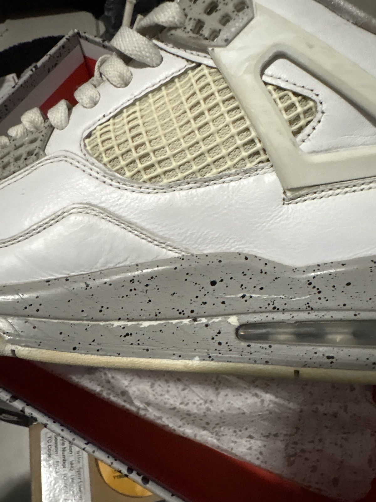Jordan Brand Jordan 4 White Oreo Size US 10 / EU 43 - 8 Thumbnail