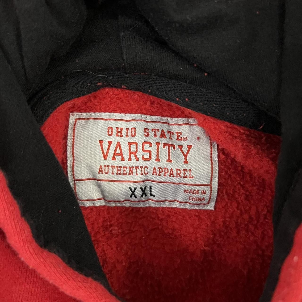 Vintage Crazy Vintage Y2K/2000s Ohio State University Buckeyes College Essential Center Spellout Hoodie! Size US XXL / EU 58 / 5 - 6 Thumbnail