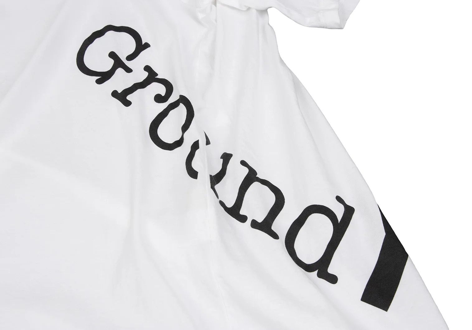 Yohji Yamamoto Logo Print Slit Big T-shirt in White Size US M / EU 48-50 / 2 - 7 Thumbnail