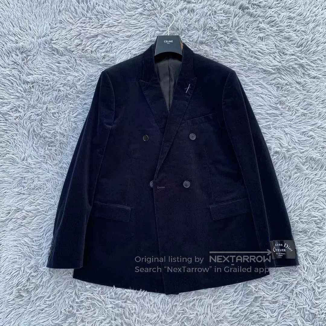 Dior Dior Homme 18FW Corduroy Double-Breasted Blazer. Size US L / EU 52-54 / 3 - 1 Thumbnail