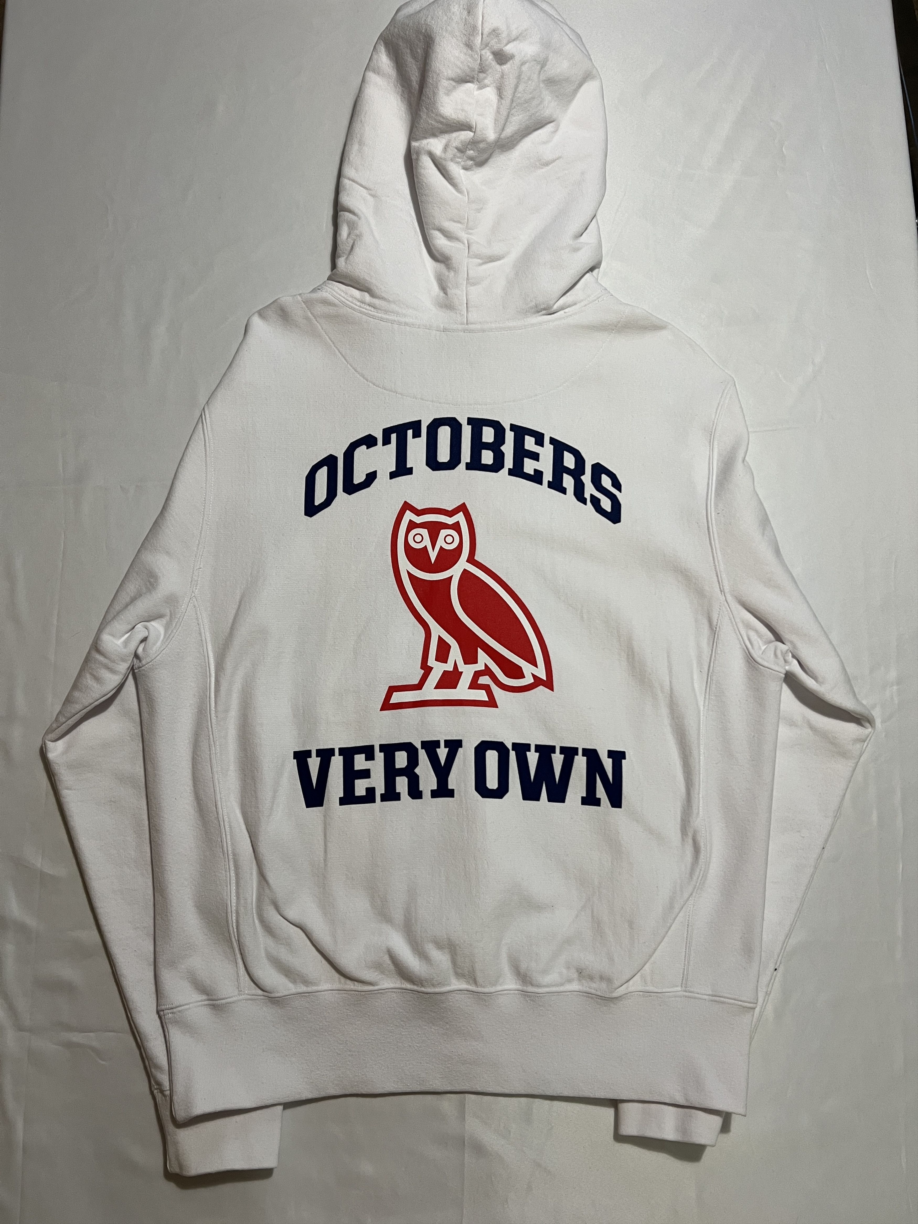 October's Very Own OVO X UofT University Of Toronto Hoodie SWEATSHIRT - White Size US M / EU 48-50 / 2 - 6 Thumbnail