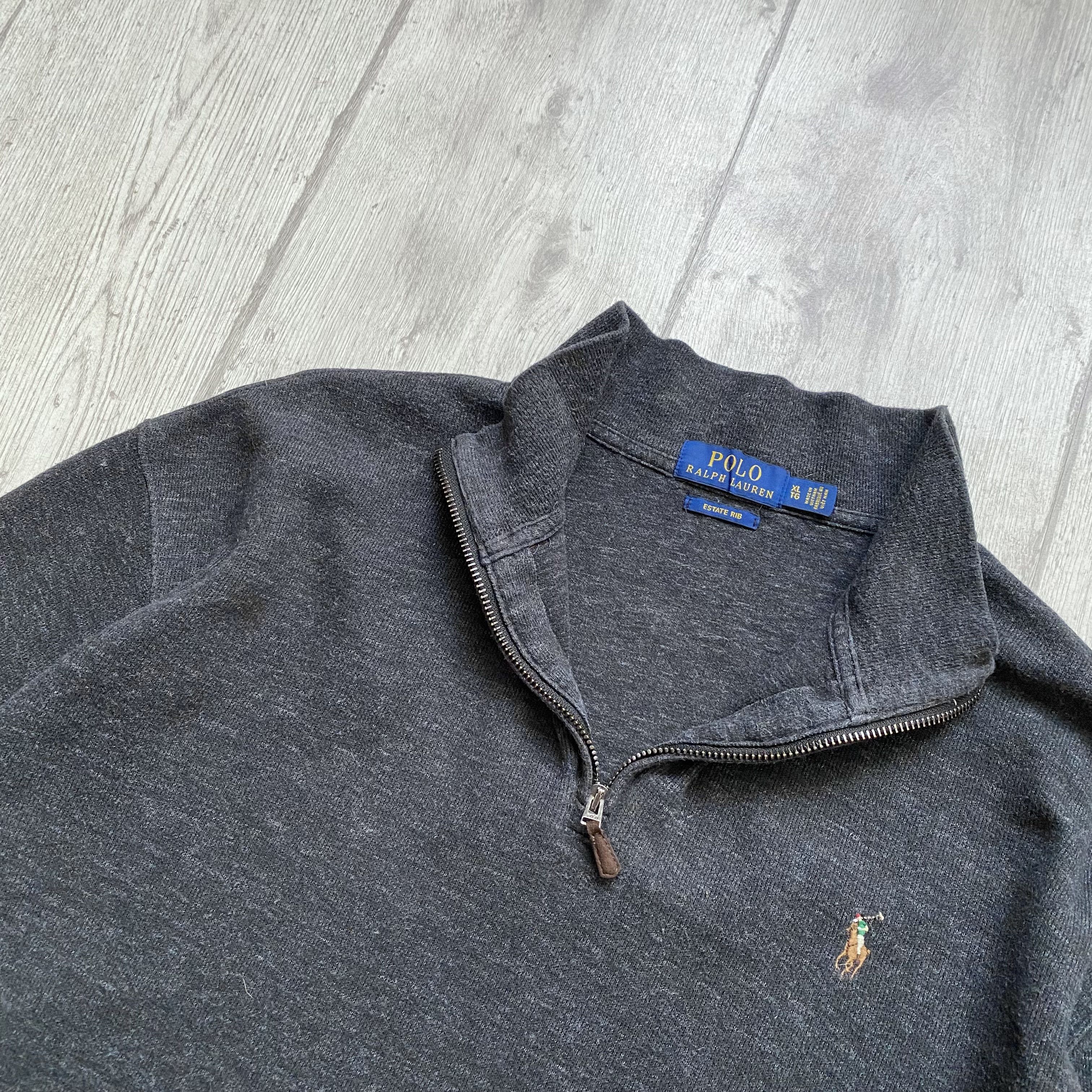 Polo Ralph Lauren 🔥Vintage Polo Ralph Lauren 1/4 Zip Sweater Luxury Sweatsirt Size US XL / EU 56 / 4 - 8 Thumbnail