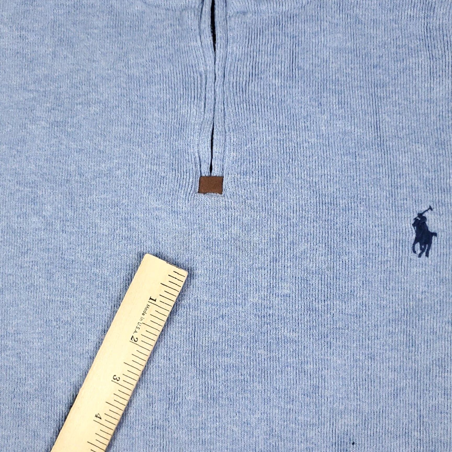 Ralph Lauren VINTAGE Ralph Lauren Sweater Mens 2XL Pullover Knit 1/4 Zip Casual Formal Outdoor Blue Size US XXL / EU 58 / 5 - 6 Thumbnail