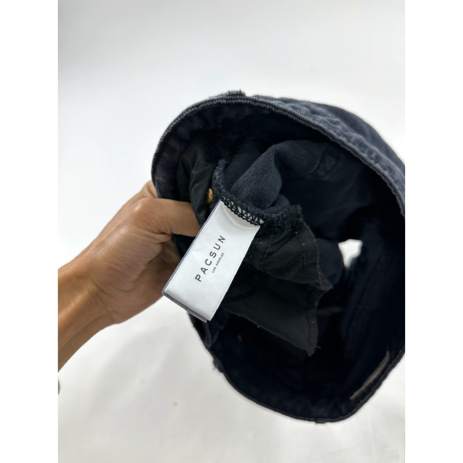 Pacsun Pacsun Shorts Womens 28 Black Denim High Rise Cut-Off Distressed 5-Pocket Button Closure 100% Cotton Festival Casual Summer PacSun Womens) Size 28" / US 6 / IT 42 - 6 Thumbnail