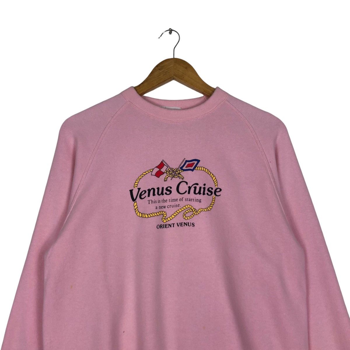 Vintage Venus Cruise Vintage Sweatshirt 90s Small Size US M / EU 48-50 / 2 - 2 Thumbnail
