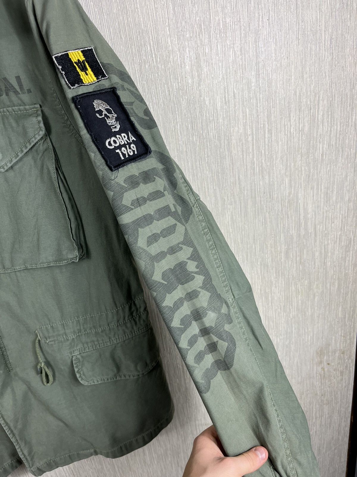Designer Rag recycle military cobra multipocket jacket hannidal patch Size US M / EU 48-50 / 2 - 11 Thumbnail