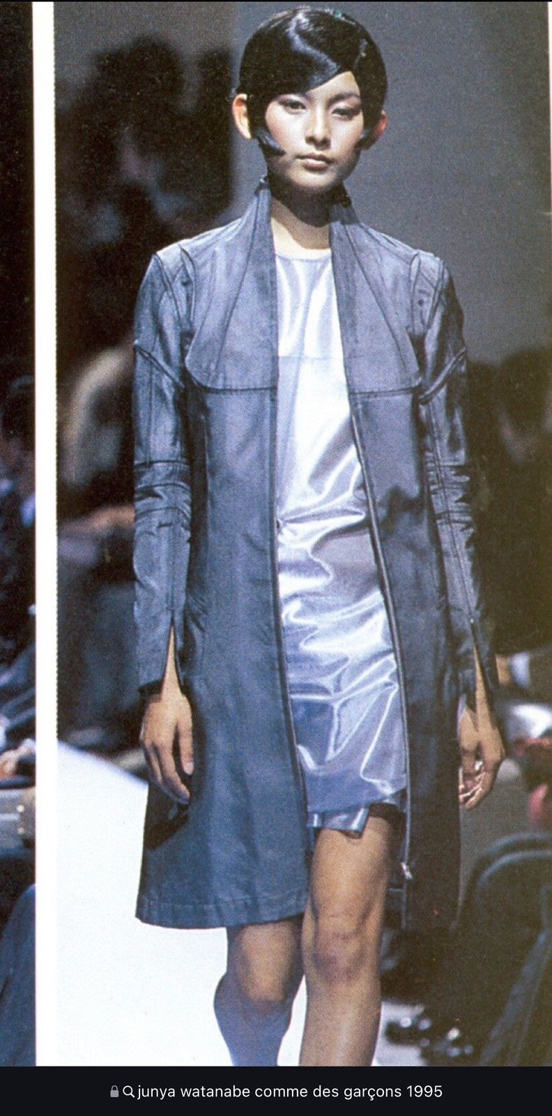 Comme des Garcons 🔥FW1995 Junya Watanabe CDG Deconstructed Overcoat Size S / US 4 / IT 40 - 1 Thumbnail