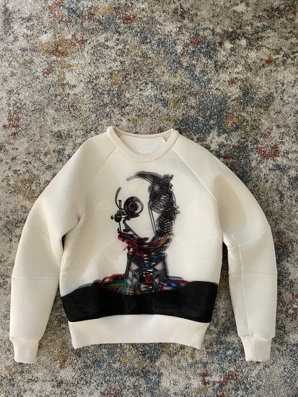 Juun.J Rare juun.j Neoprene Sweater, size 48 Size US M / EU 48-50 / 2 - 1 Thumbnail