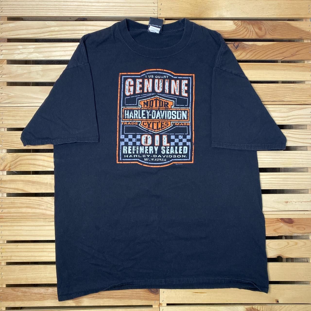 Harley Davidson Harley Davidson TN 2019 Black Biker Tee Size XL Size US XL / EU 56 / 4 - 2 Thumbnail