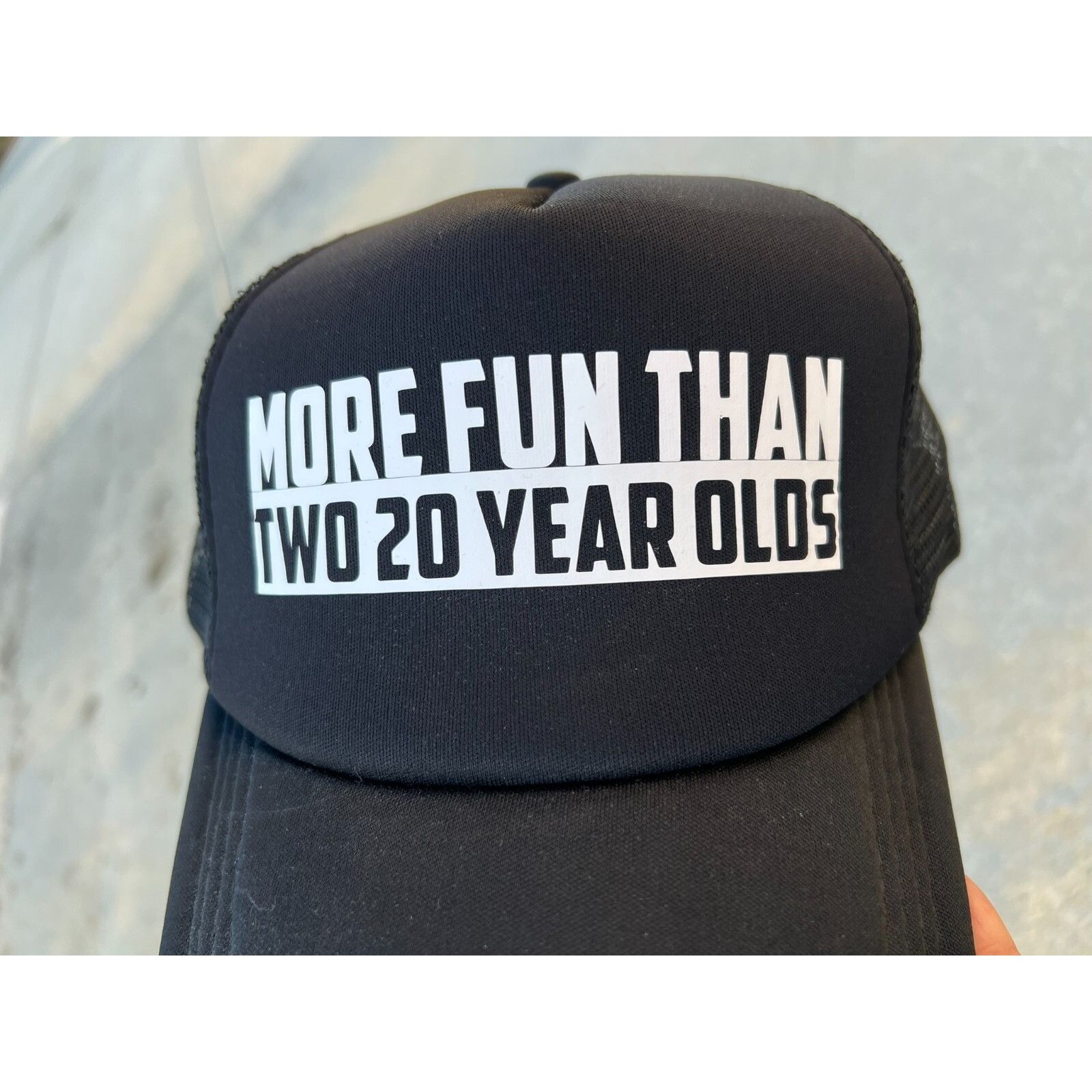 Other 40th Birthday Hat. 40th Birthday Gift for her/him, Trucker Size ONE SIZE - 1 Thumbnail