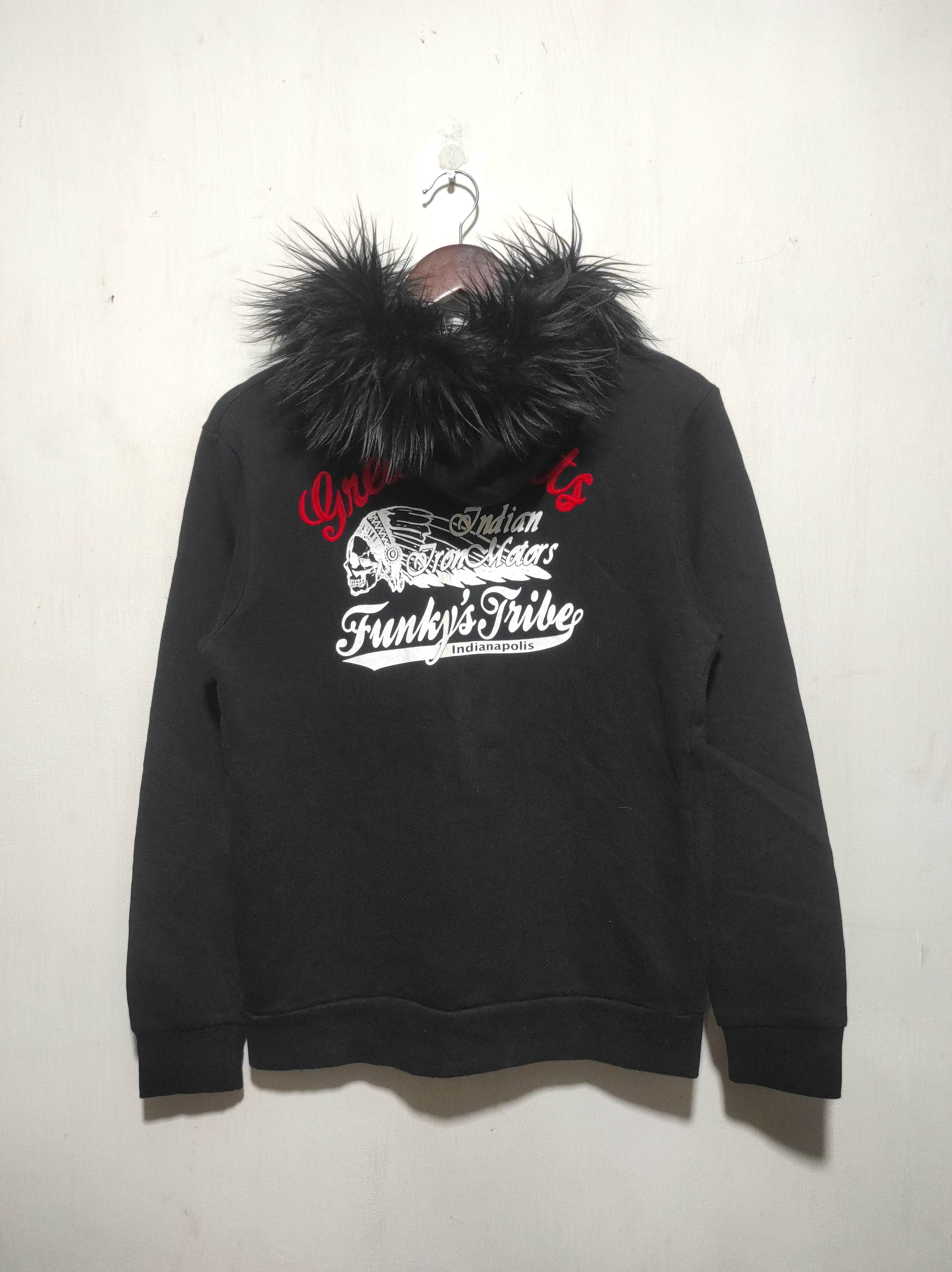 If Six Was Nine Indian Iron Motors Zip Fur Hoodie ifsixwasnine lgb style Size US S / EU 44-46 / 1 - 13 Thumbnail