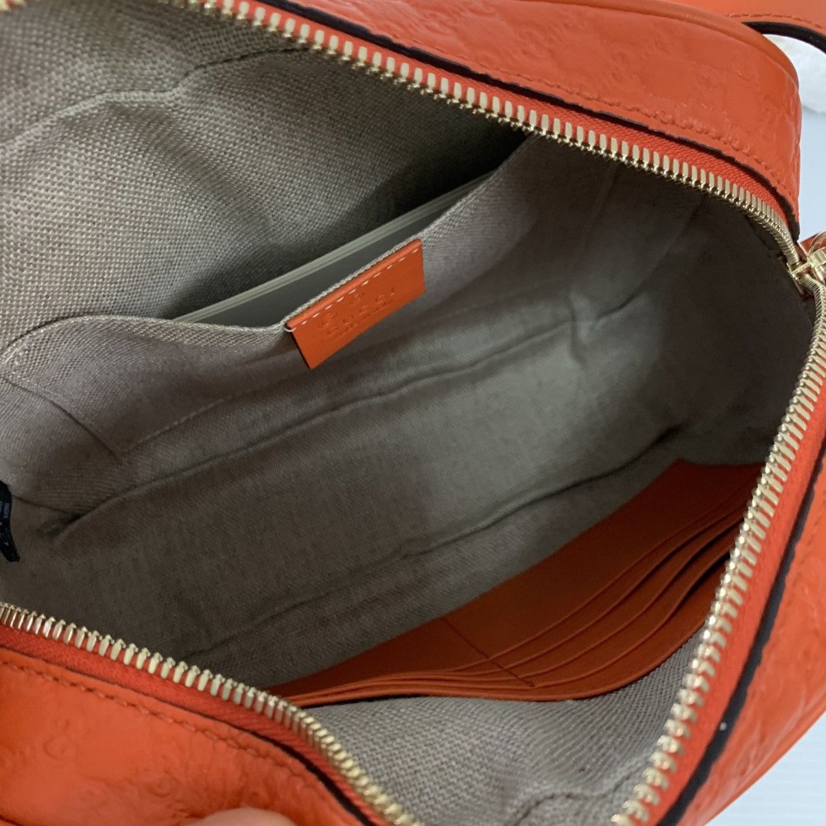 Gucci Gucci Microguccissima Bree Crossbody Bag Size ONE SIZE - 18 Thumbnail