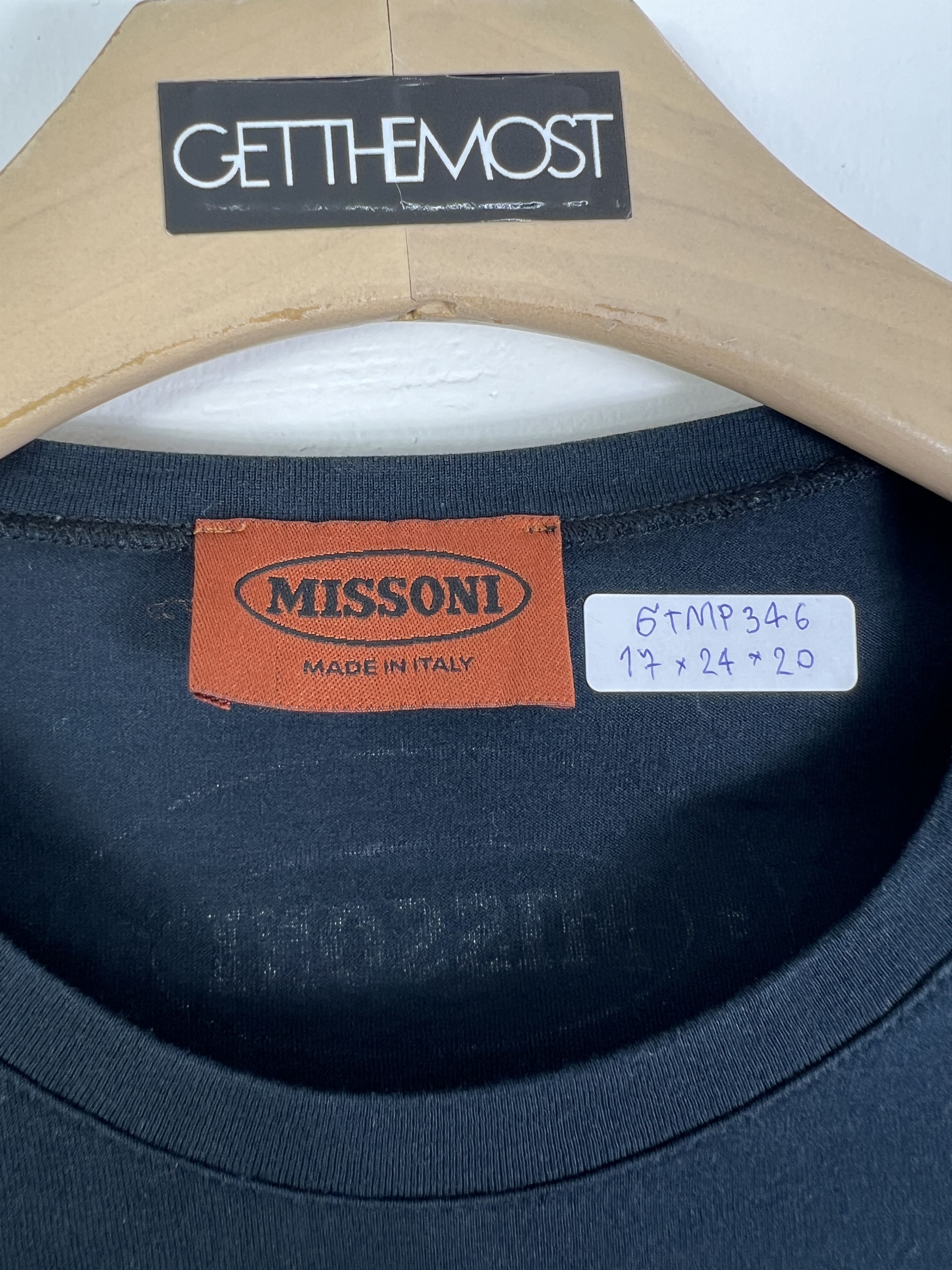 Missoni MISSONI Art Graphic Printed L/S Tee GTMP346 Size S / US 4 / IT 40 - 3 Thumbnail