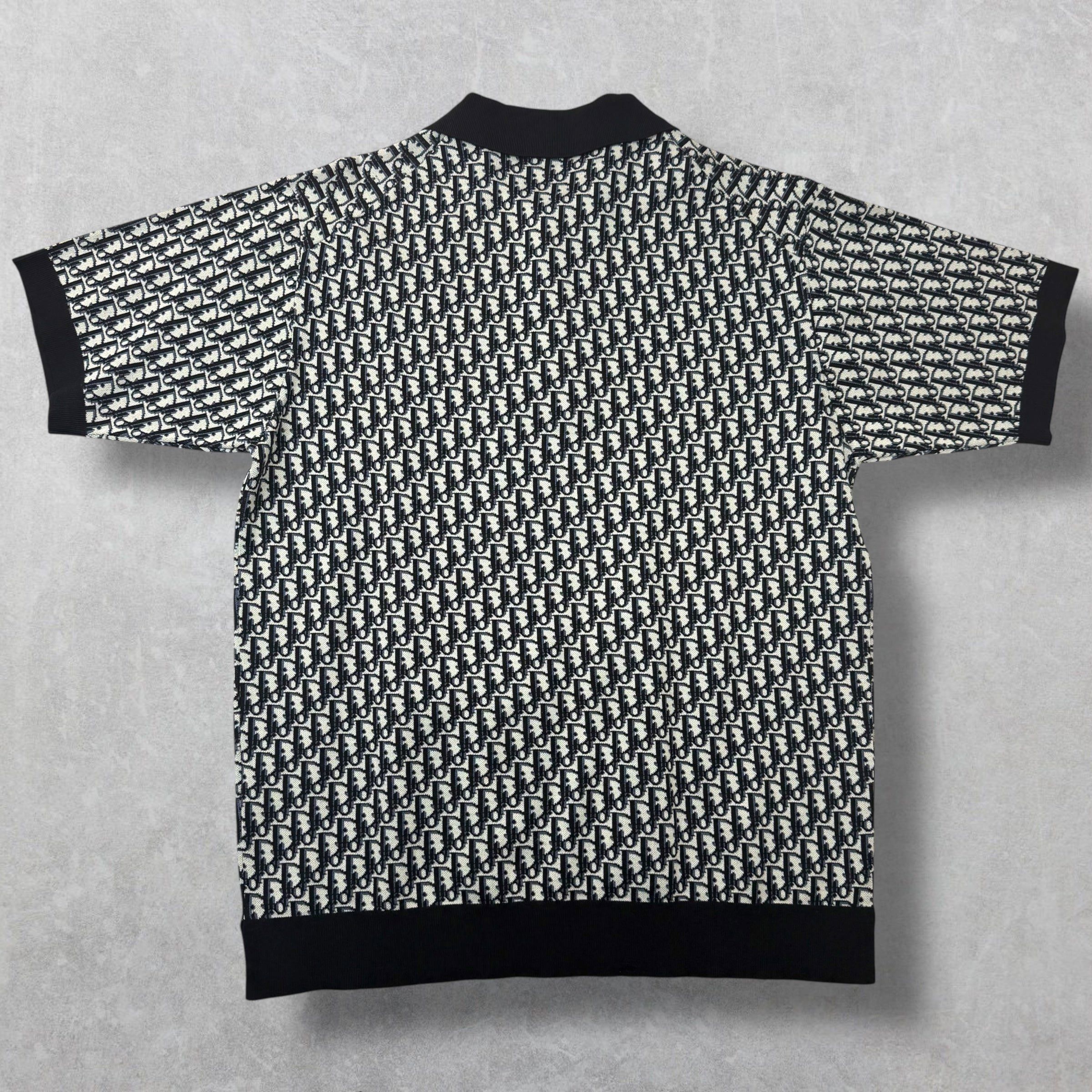 Dior Dior Oblique Polo Shirt M Size US M / EU 48-50 / 2 - 2 Thumbnail
