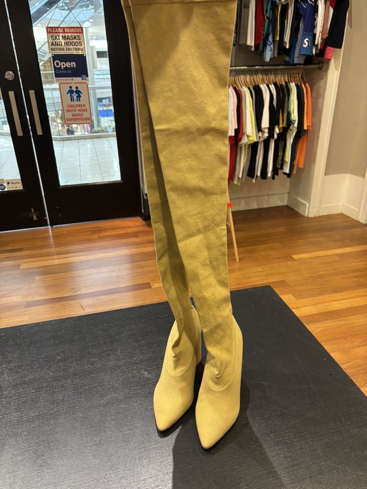 Yeezy Thigh High Boots