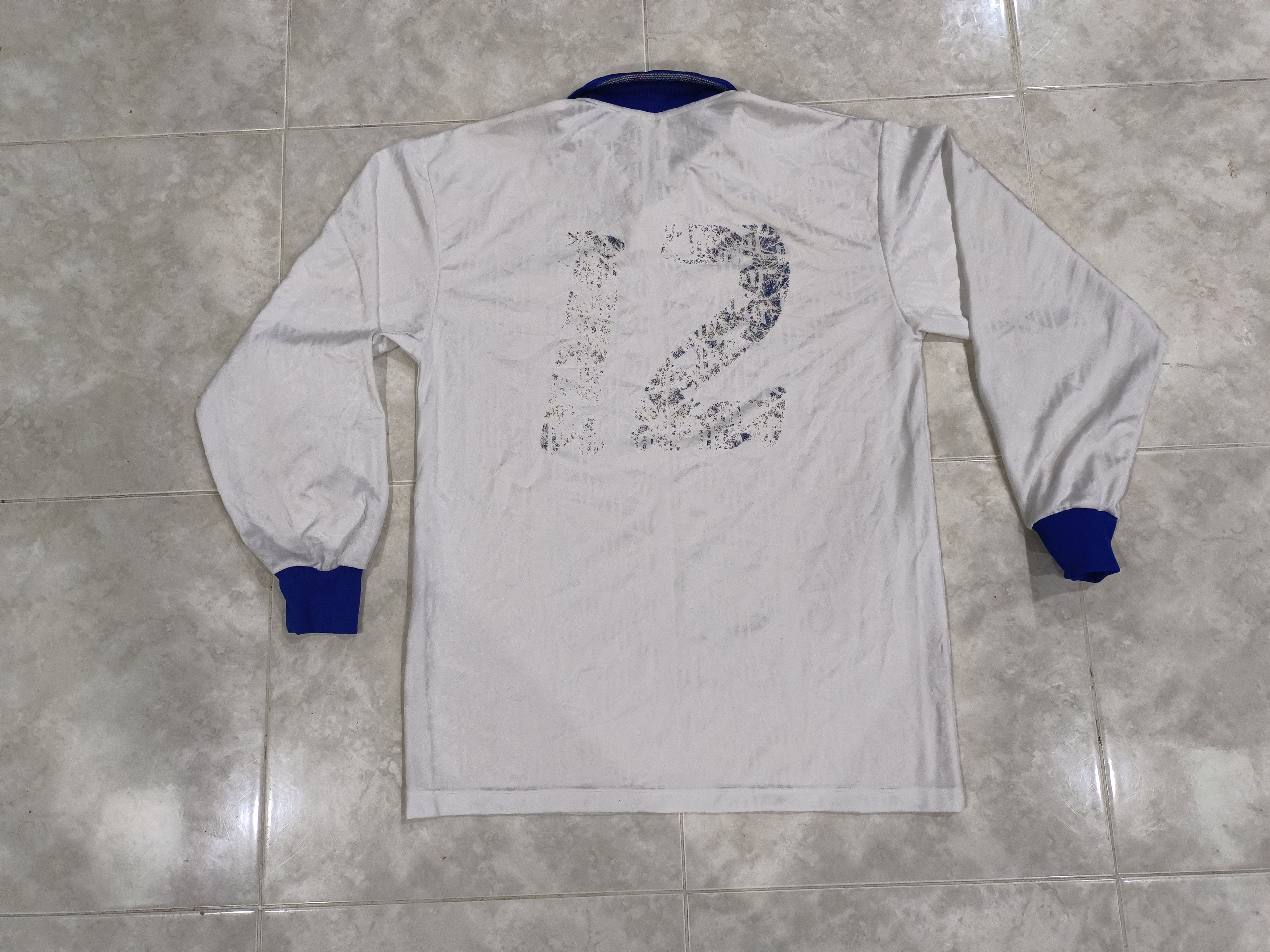 Diadora Vintage italy away player issues match worn jersey 92 93 Size US M / EU 48-50 / 2 - 2 Thumbnail