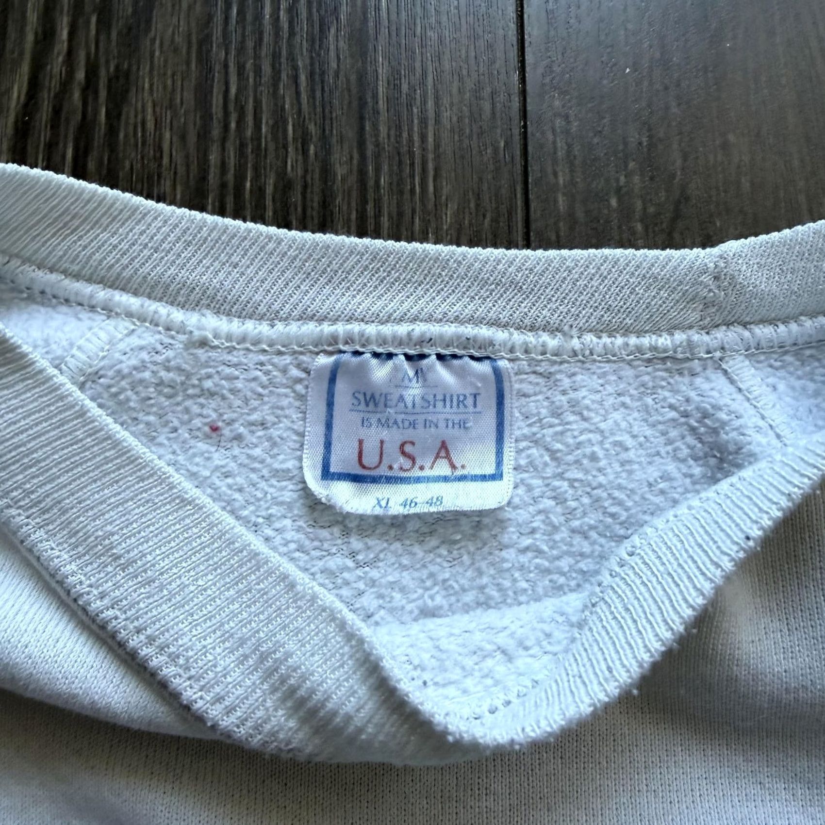 Vintage VINTAGE MLK Sweatshirt Crewneck I Have A Dream Mens XL White Fleece USA Graphic Size US XL / EU 56 / 4 - 5 Thumbnail