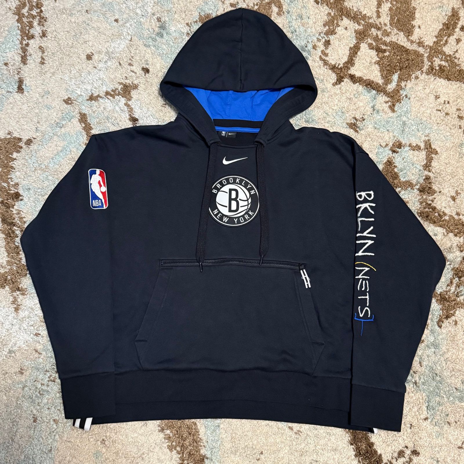 Nike Brooklyn Nets Nike City Edition Courtside Hoodie XL Size XL / US 12-14 / IT 48-50 - 1 Thumbnail