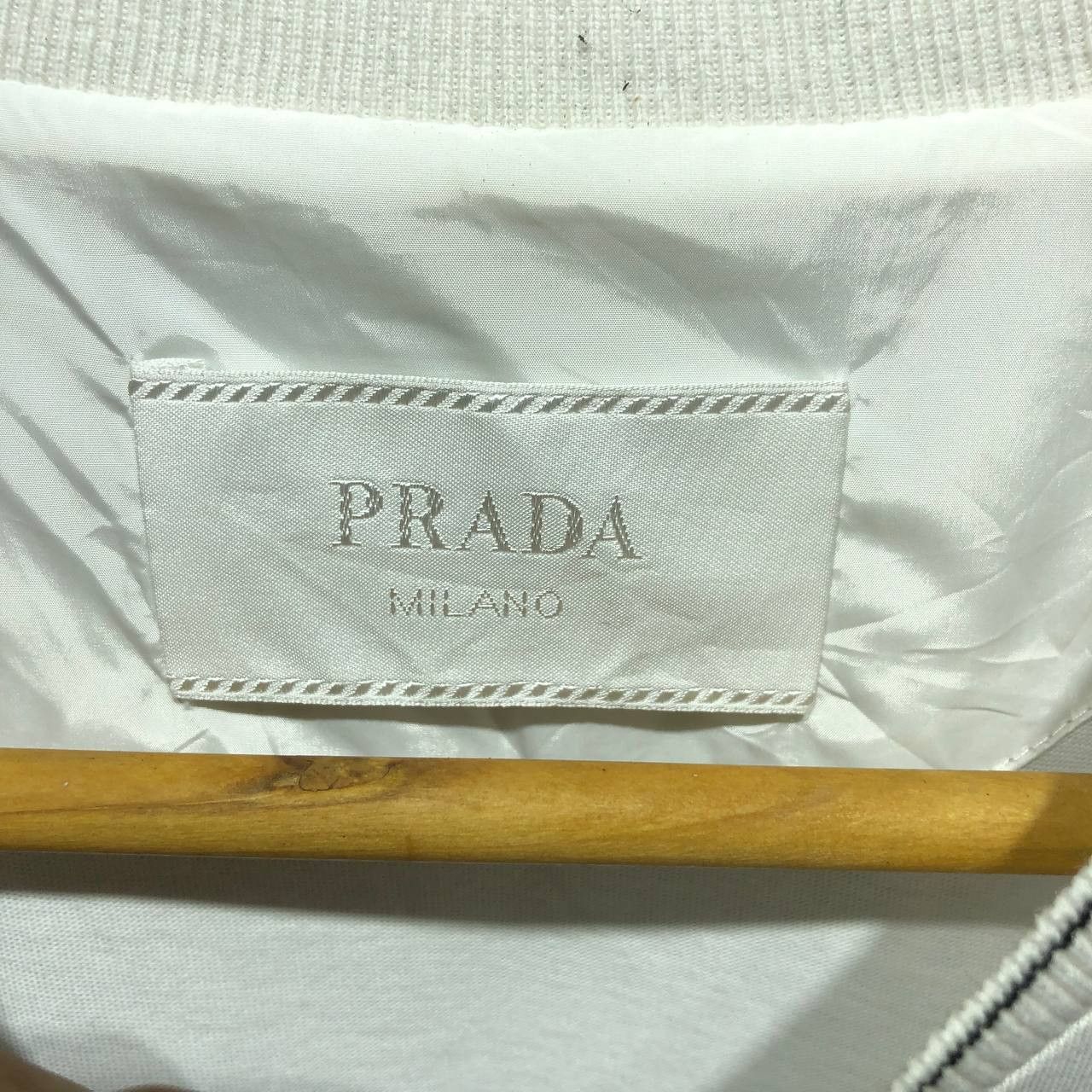 Prada Prada Logo Cotton tee w/ nylon pocket Size US L / EU 52-54 / 3 - 4 Thumbnail