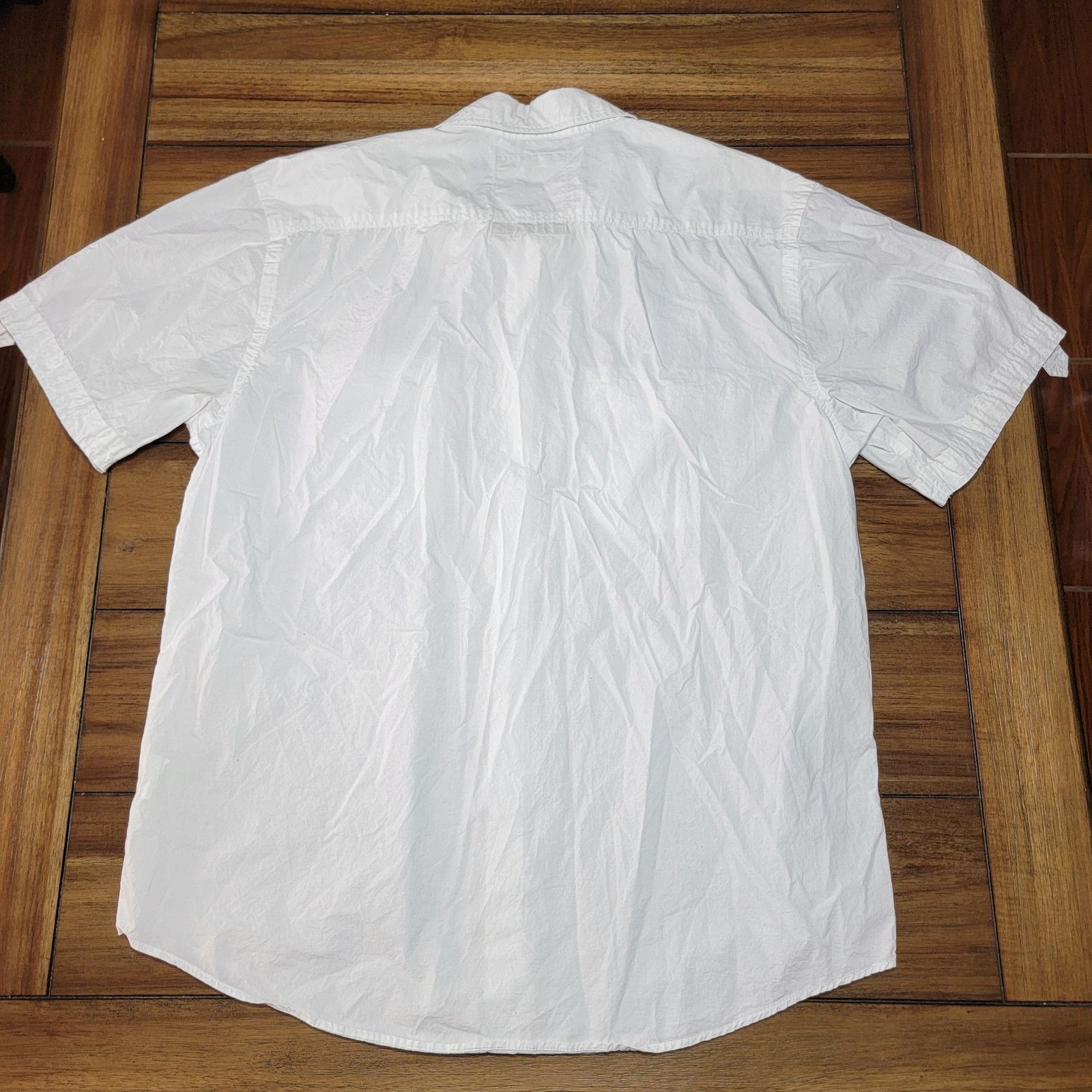 Other Just A Cheap Shirt White Full Button w/ Patches - Size XXL* Size US XXL / EU 58 / 5 - 3 Thumbnail