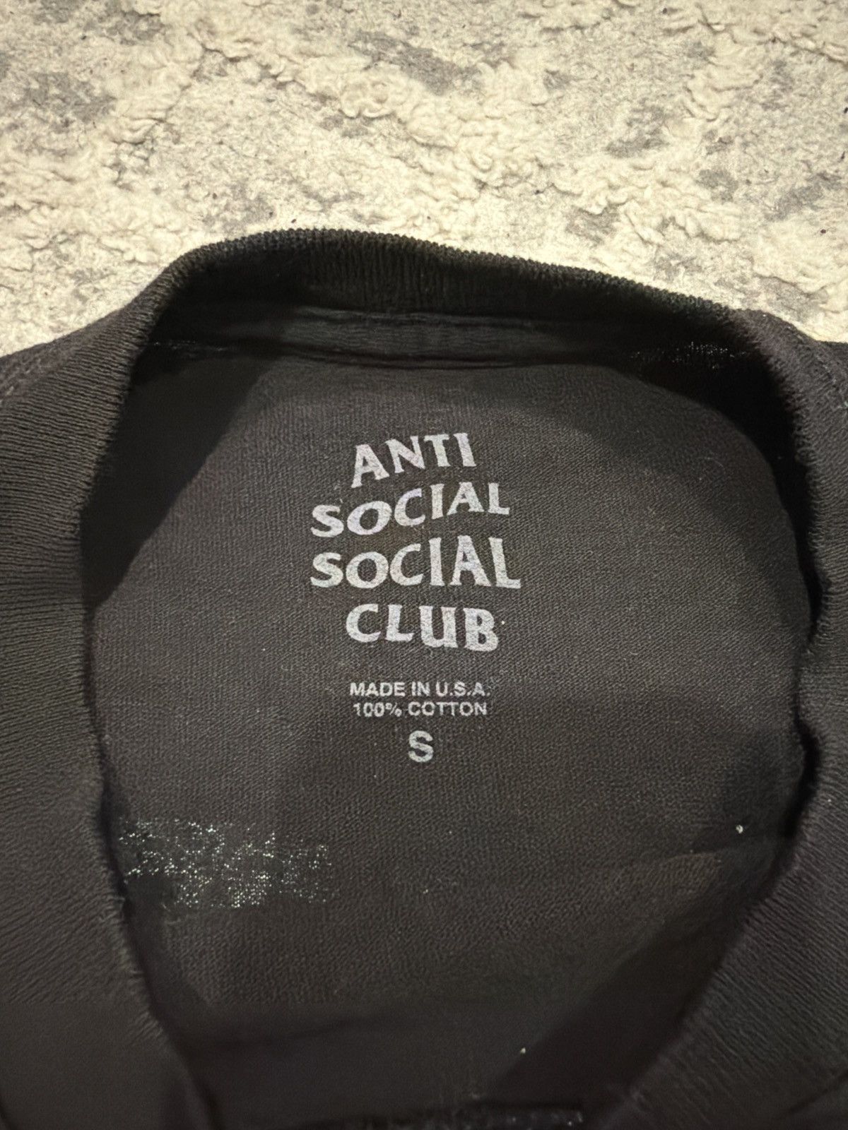 Anti Social Social Club Anti Social Social Club Classic Logo Tee Size US S / EU 44-46 / 1 - 3 Thumbnail