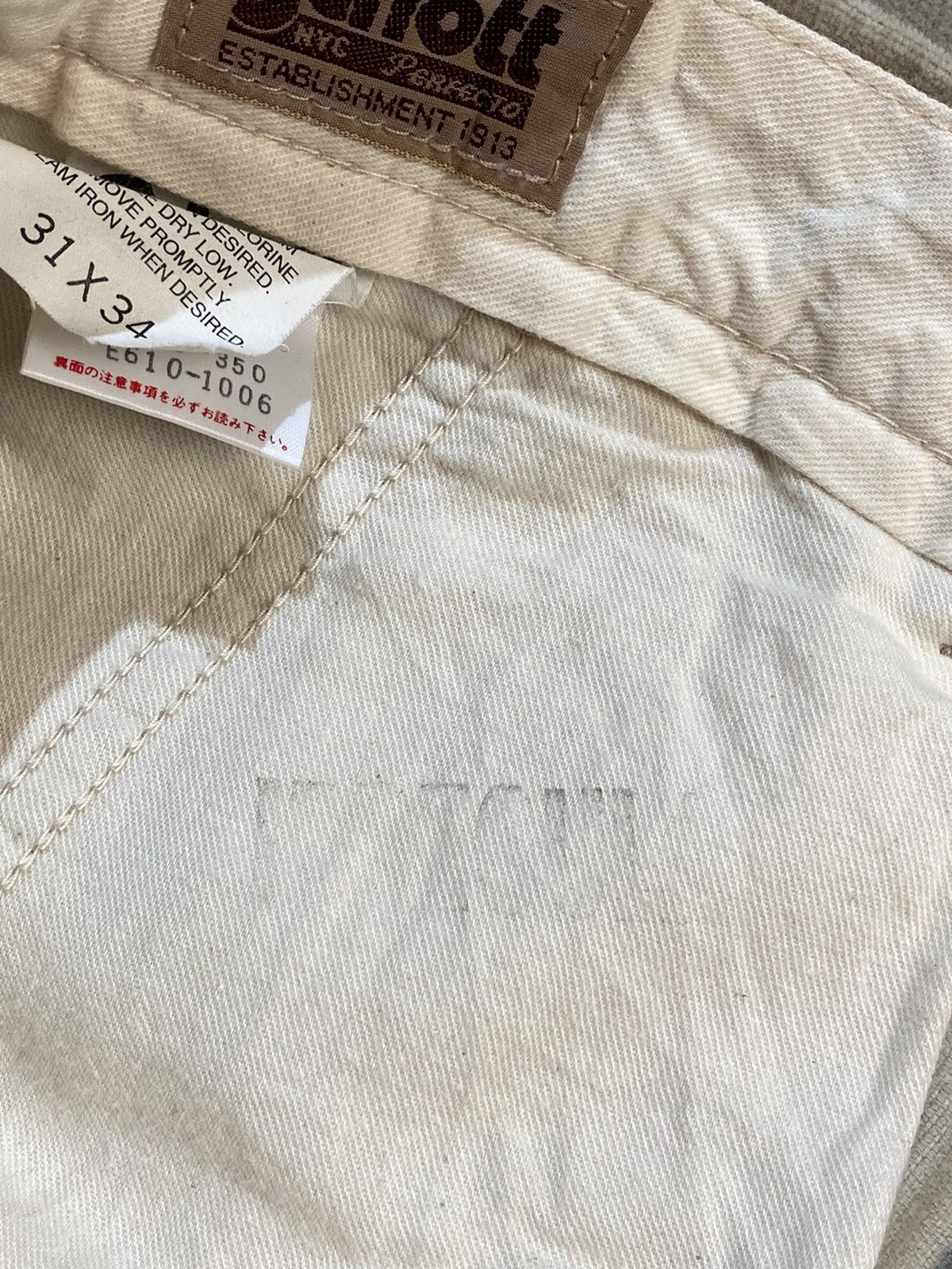 Japanese Brand × Schott Classic Schott Super Fleece Corduroy Casual Pants W31 Size US 31 - 8 Thumbnail
