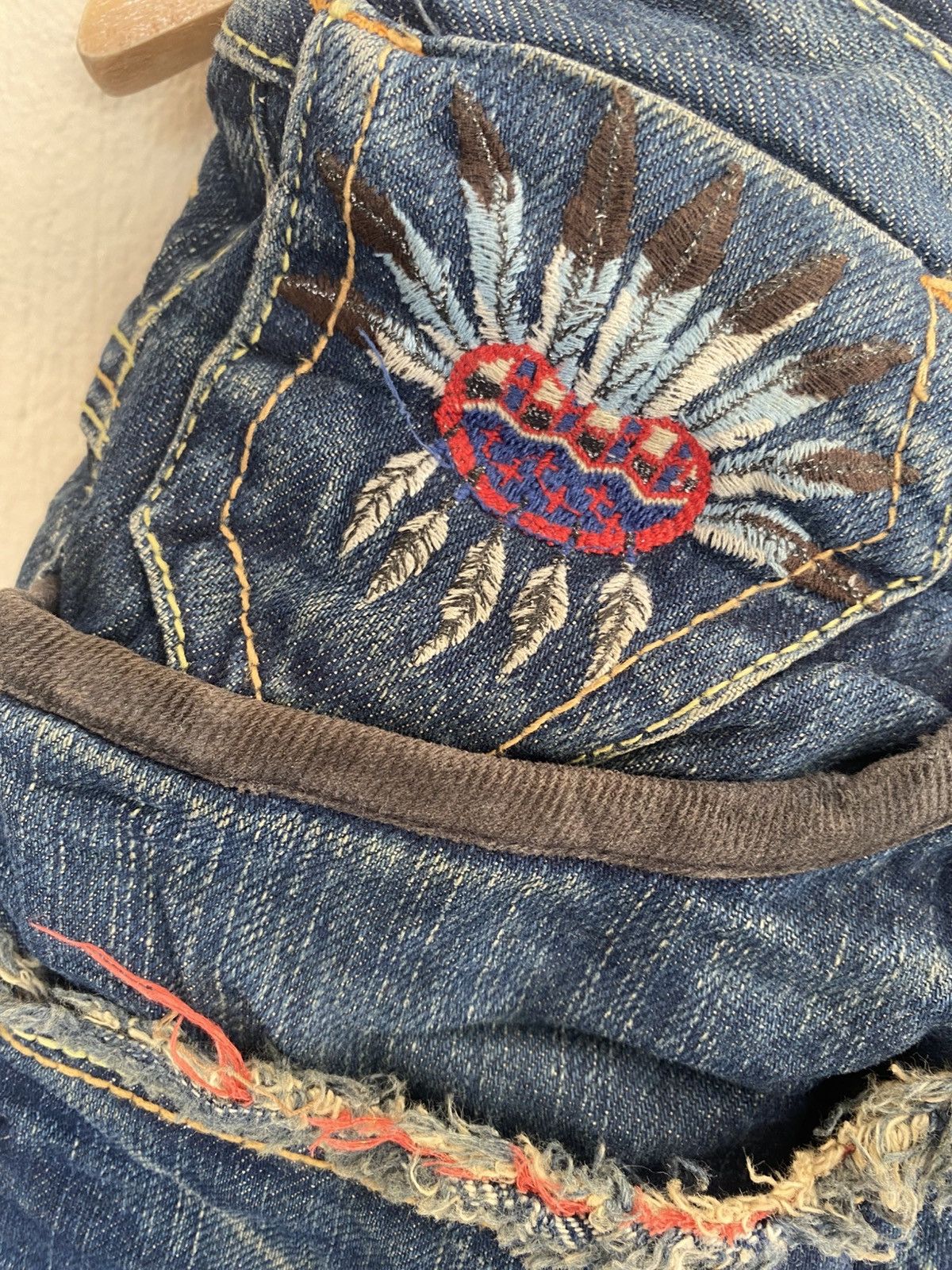 Le Grande Bleu (L.G.B.) RED PEPPER 2000s Denim Size US 32 / EU 48 - 4 Thumbnail