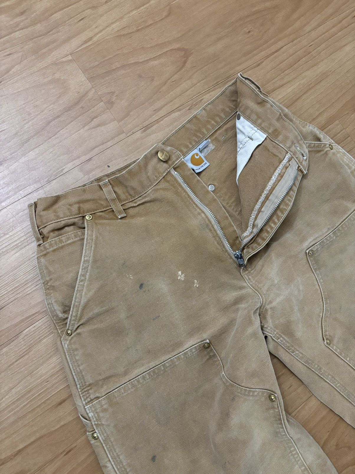 Carhartt 🏷Vintage Carhartt Double-Knee Workwear Pants (33x34) Size US 33 - 4 Thumbnail