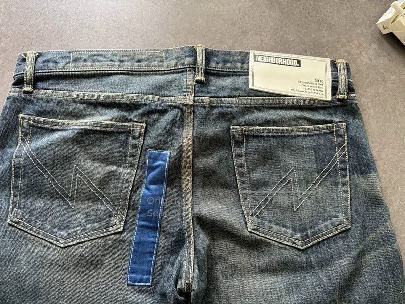 Neighborhood Neighborhood size XL Patch Sailor Denim. XL Rare Big Size. Size US 27 - 3 Thumbnail