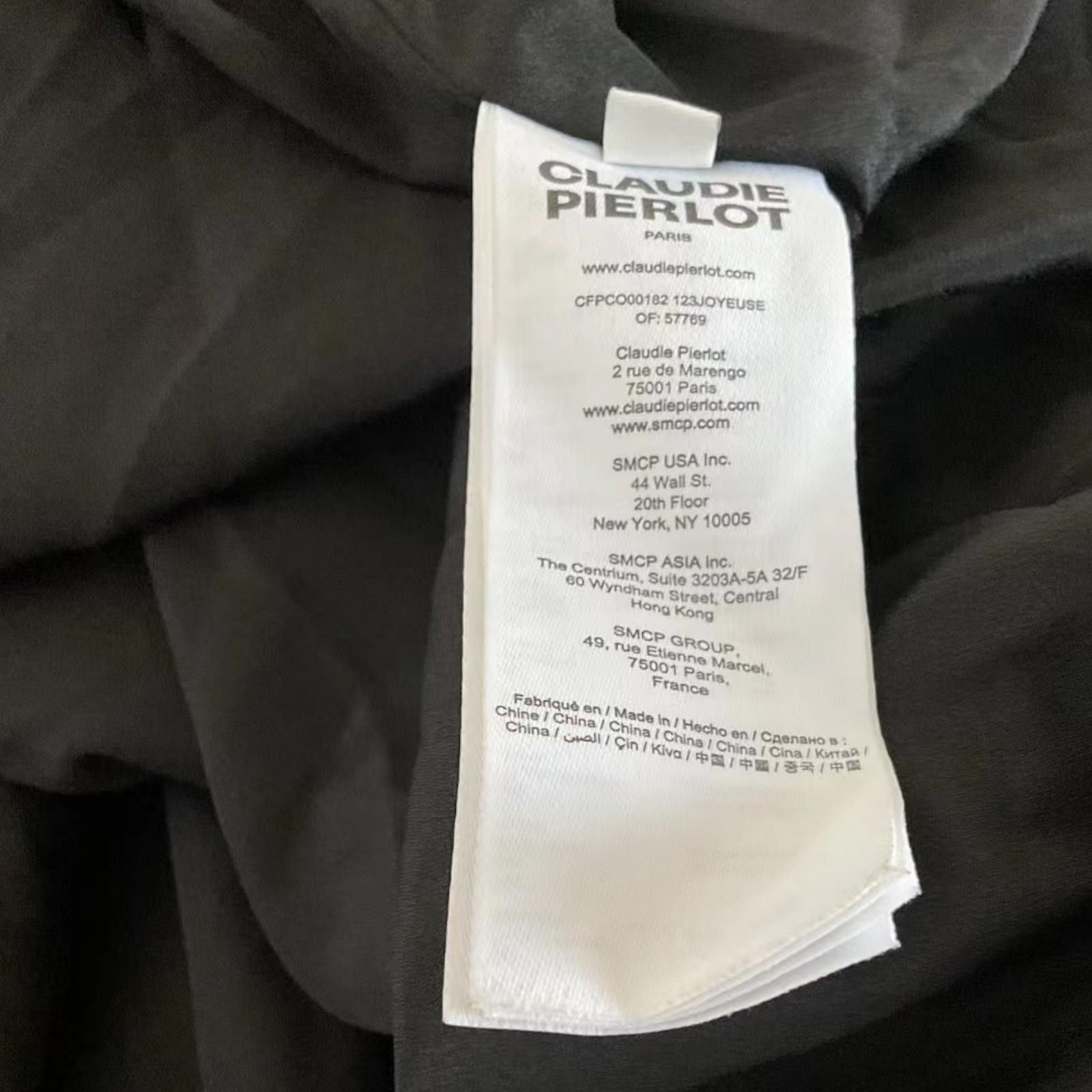Designer Claudie Pierlot jumpsuit Size 26" / US 2 / IT 38 - 4 Thumbnail