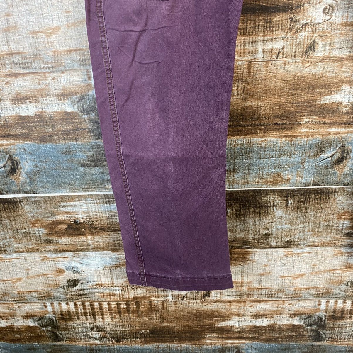Japanese Brand DL G Ground Purple Cargo Multipocket Pants #C1001 Size US 33 - 11 Thumbnail