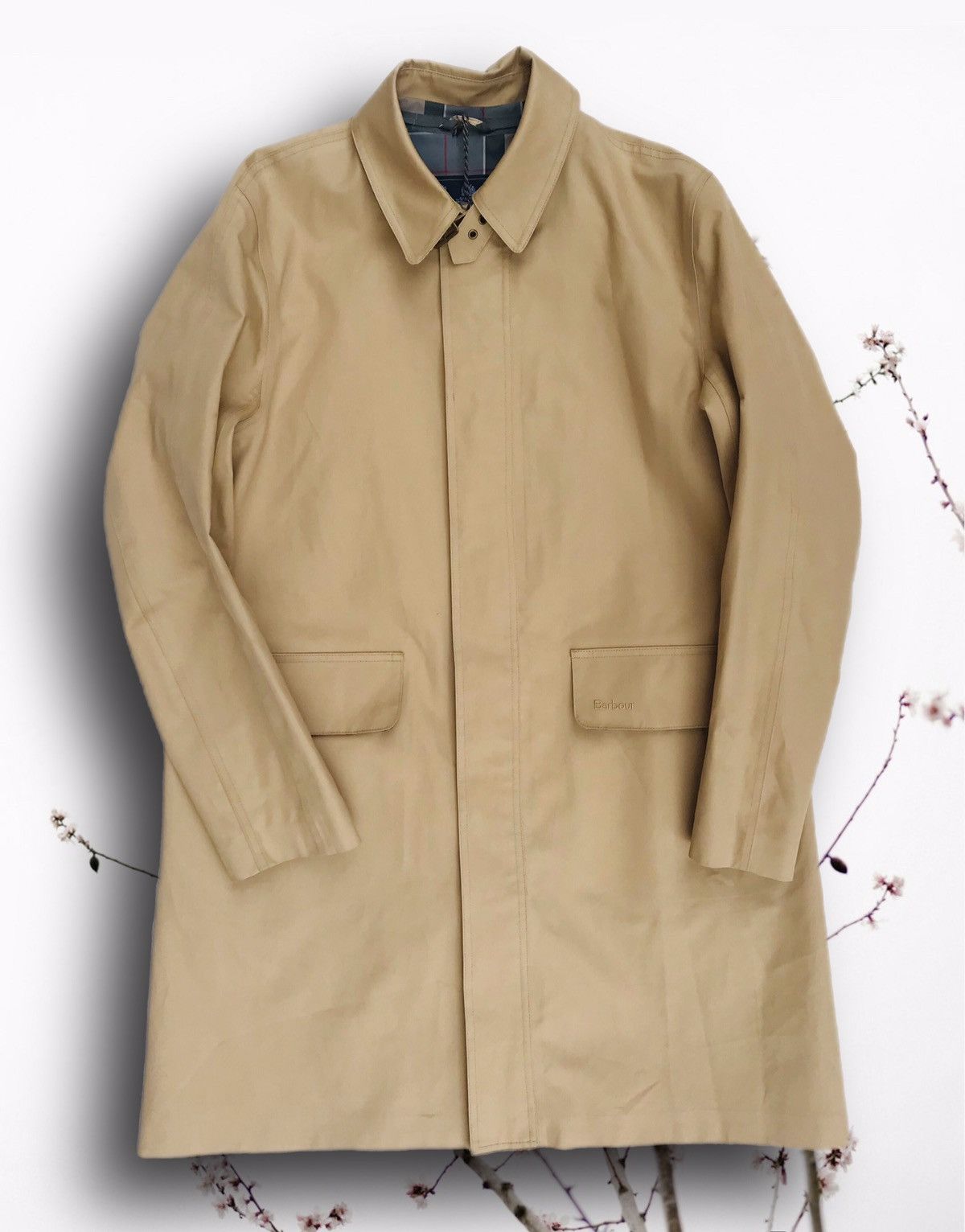 Barbour BARBOUR BENTON JACKET Dress Tartan Trench Coat waterproof Size US L / EU 52-54 / 3 - 3 Thumbnail