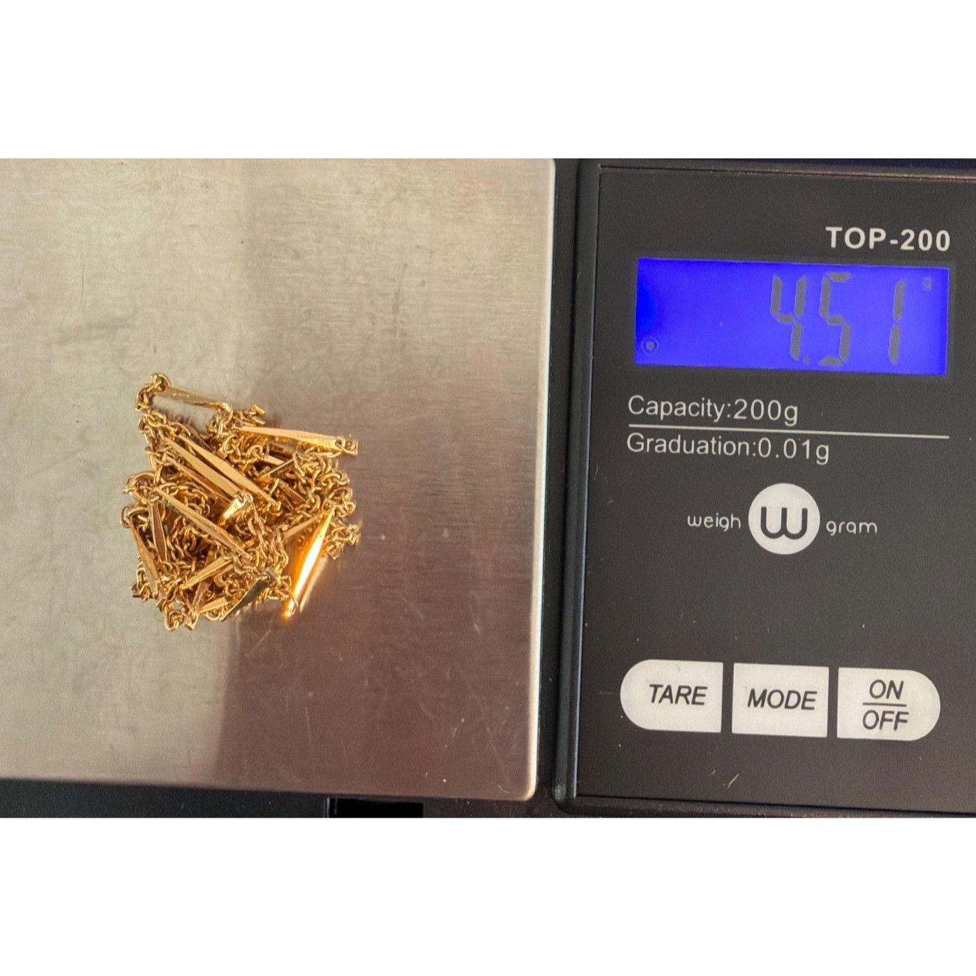 Other Vintage Accents Hallmark Gold Tone Chain Necklace Textured B Size ONE SIZE - 5 Thumbnail