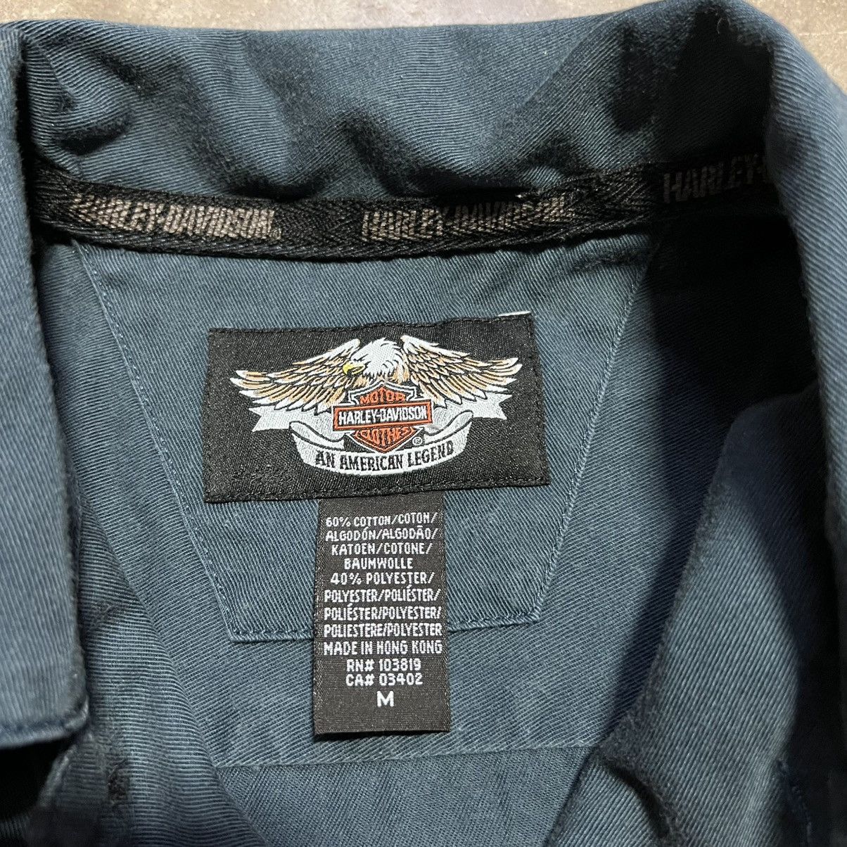 Harley Davidson Vintage Harley Davidson Mechanic Garage Shirt Button Up Y2K Size US M / EU 48-50 / 2 - 10 Thumbnail