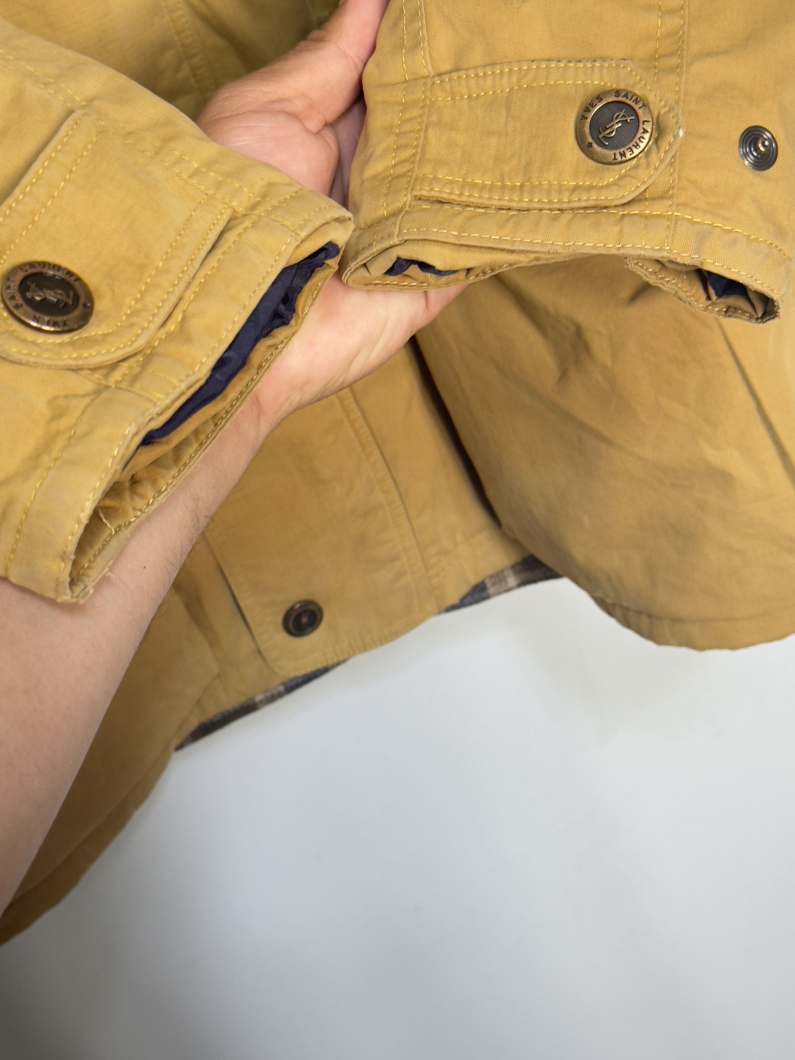 Yves Saint Laurent 🔥 YSL mustard parka Yves Saint Laurent size M Size US L / EU 52-54 / 3 - 6 Thumbnail