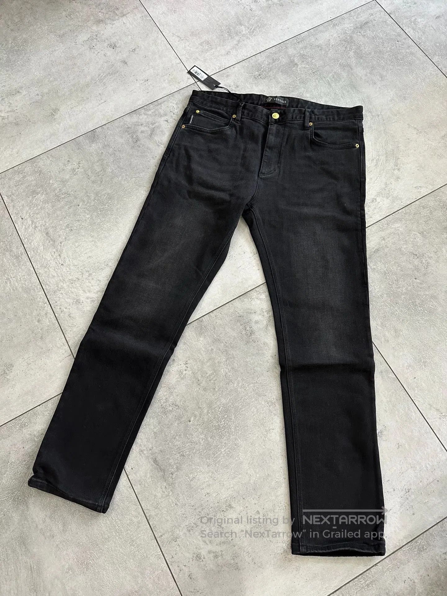 Versace Versace Black Casual Jeans for Men. Size US 36 / EU 52 - 1 Thumbnail