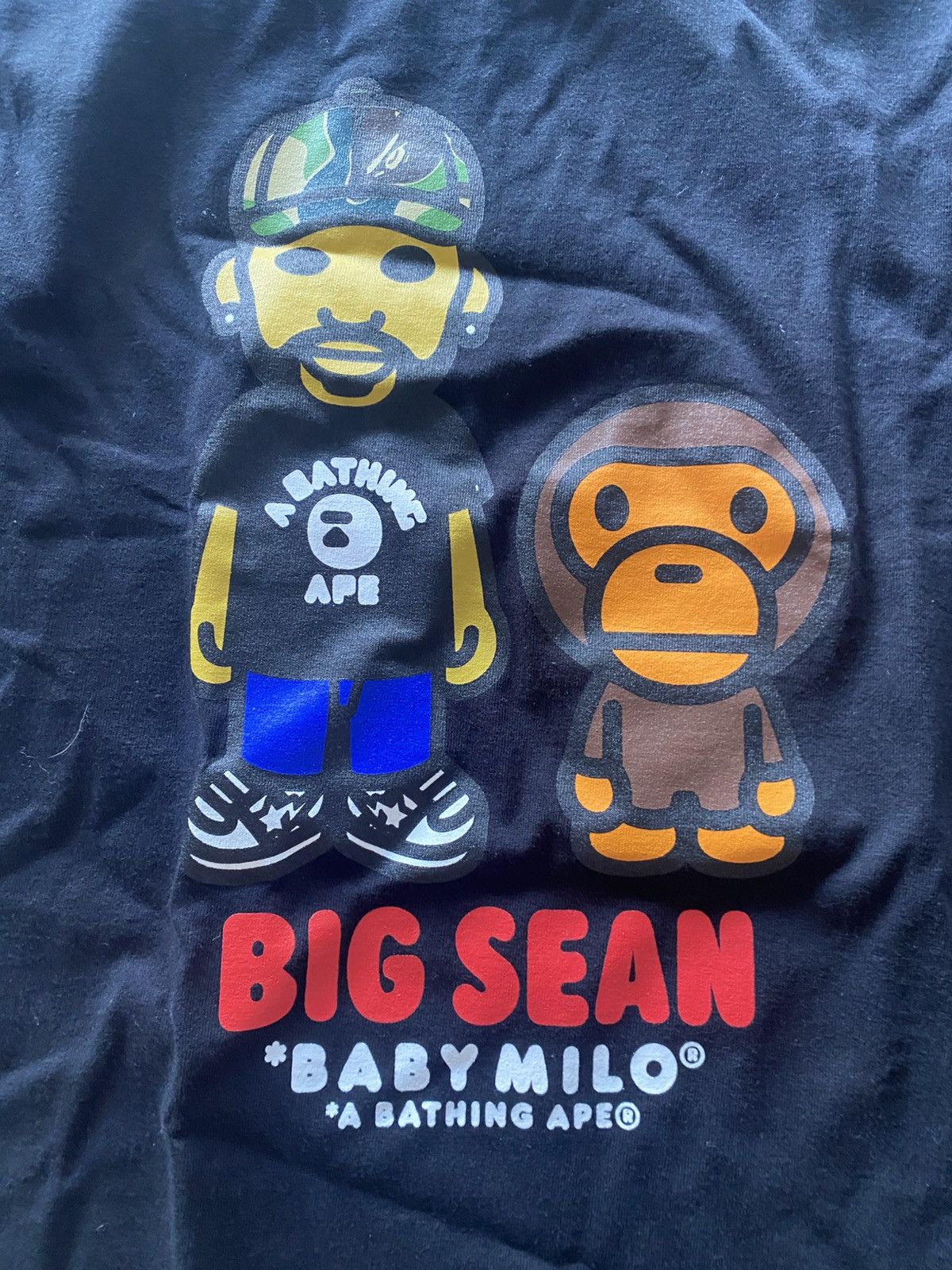 Bape × Big Sean Bape Big Sean Baby Milo Tee Size US S / EU 44-46 / 1 - 2 Thumbnail