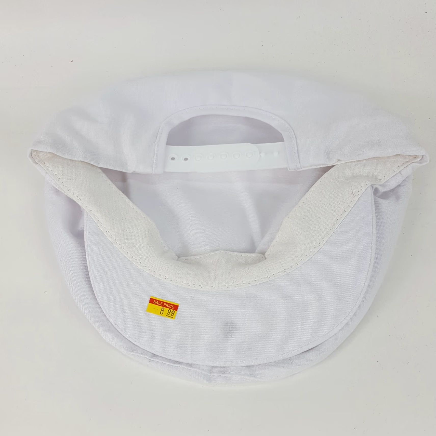 Vintage VINTAGE Town Talk White Newsboy Cap Snapback Adjustable Golf Hat 80s 90s Preppy Cabbie Gatsby Cap Men Warm Weather Sports Baseball USA Golf Cap Mens Size ONE SIZE - 5 Thumbnail