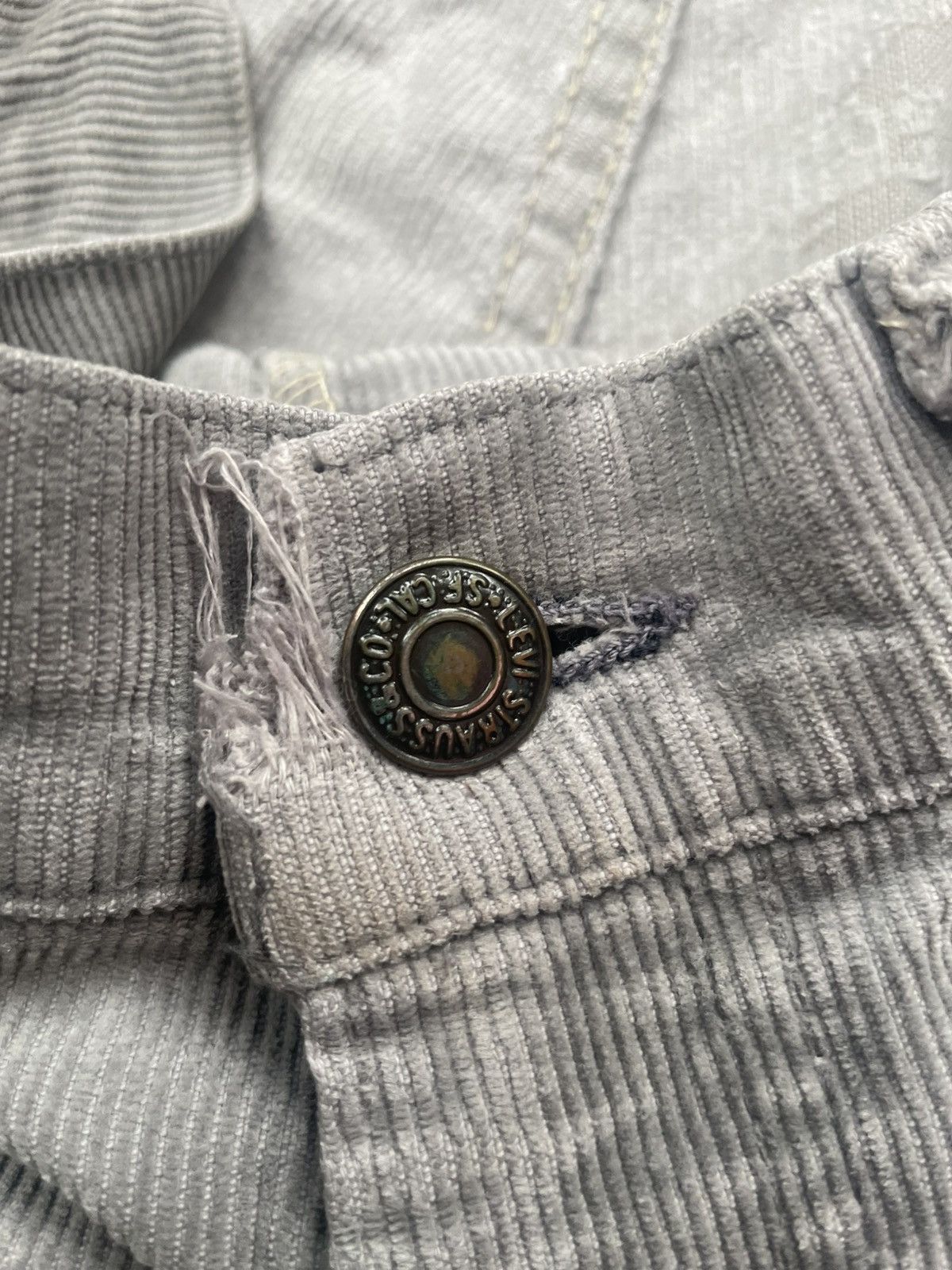 Levi's Vintage Levis Single R Coduroy Size US 33 - 18 Thumbnail