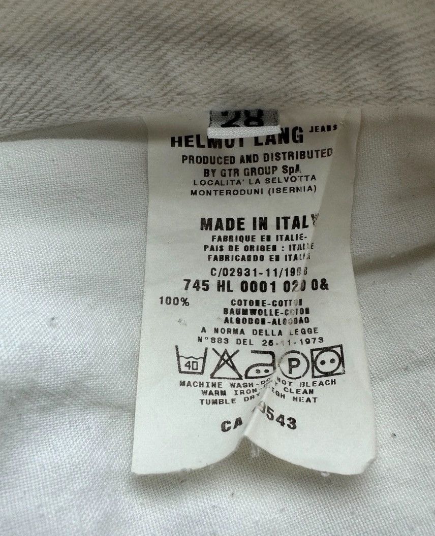 Helmut Lang Helmut Lang's own burn marks on jeans2412-Nextarrow Size US 28 / EU 44 - 6 Thumbnail
