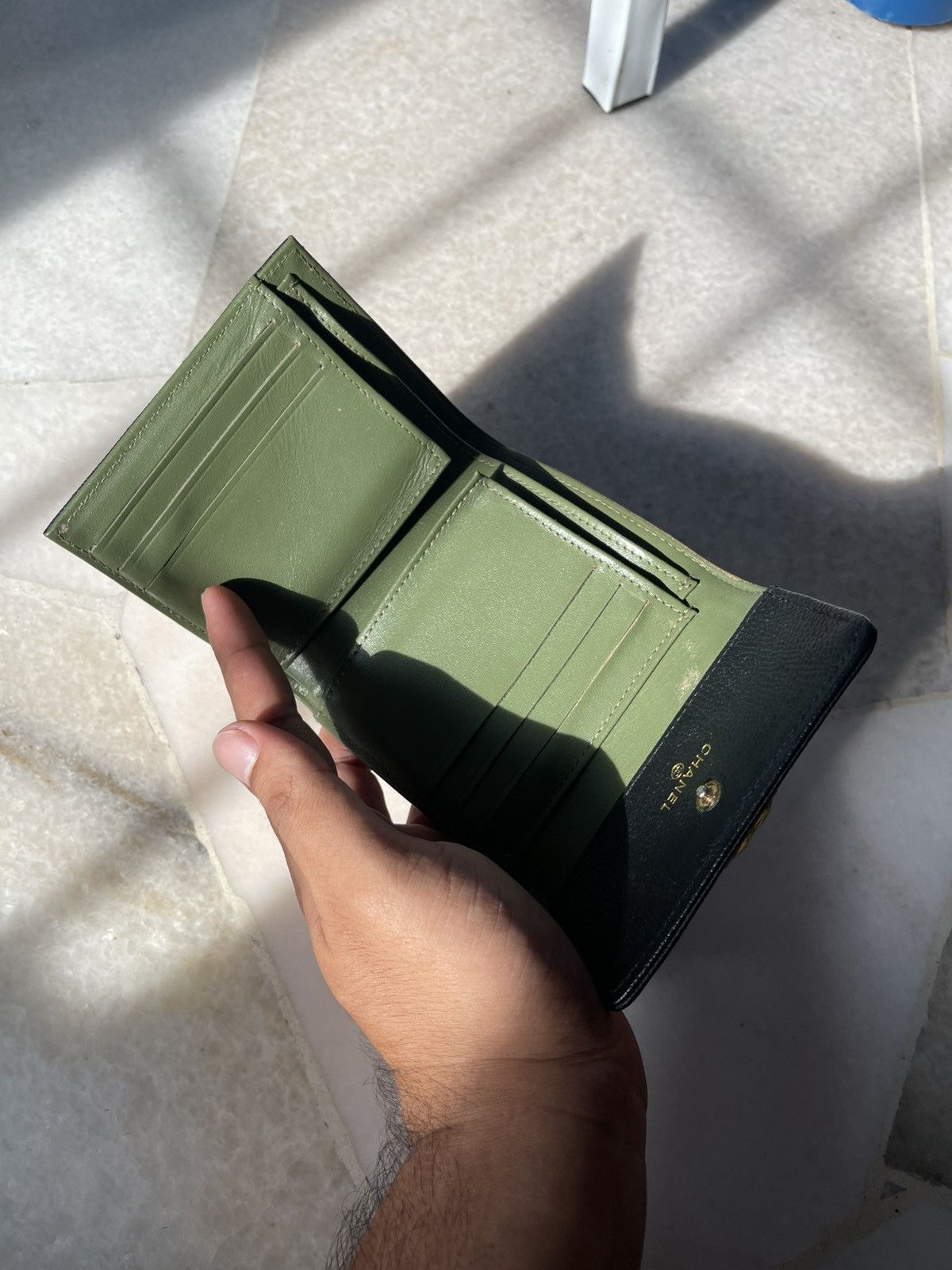 Chanel Chanel Black Boy Wallet Size ONE SIZE - 7 Thumbnail