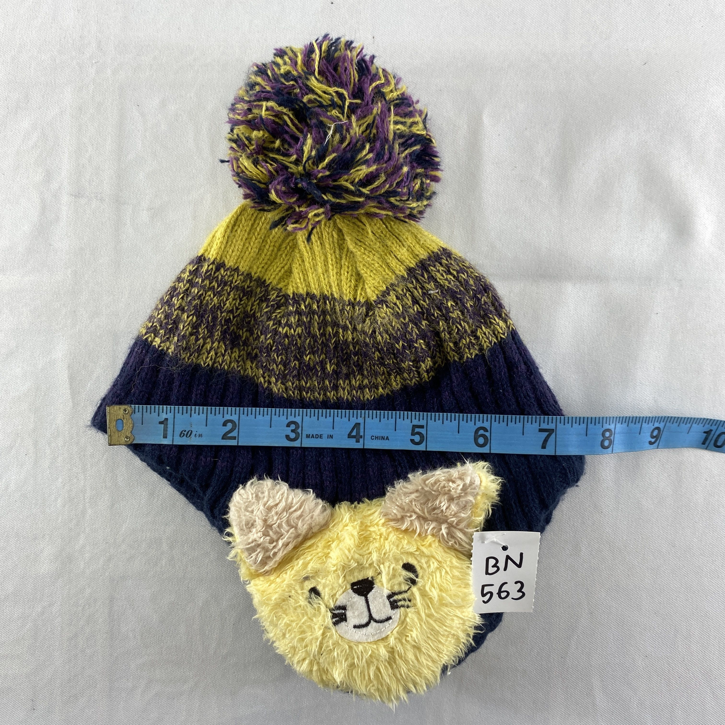 Japanese Brand Nice Animal Design Snow Cap Hat Beanie -BN563 Size ONE SIZE - 4 Thumbnail