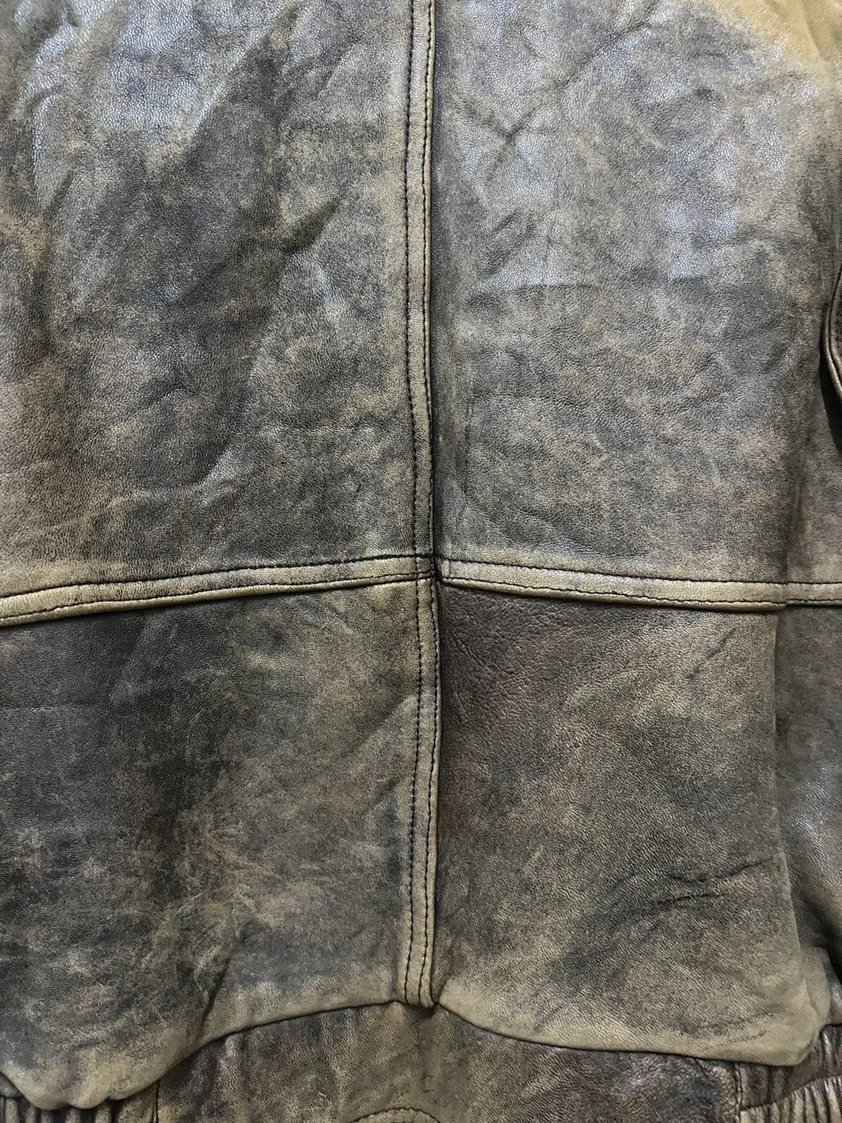 Japanese Brand Leather Jacket Very Rare. (GJ36) Size US L / EU 52-54 / 3 - 8 Thumbnail