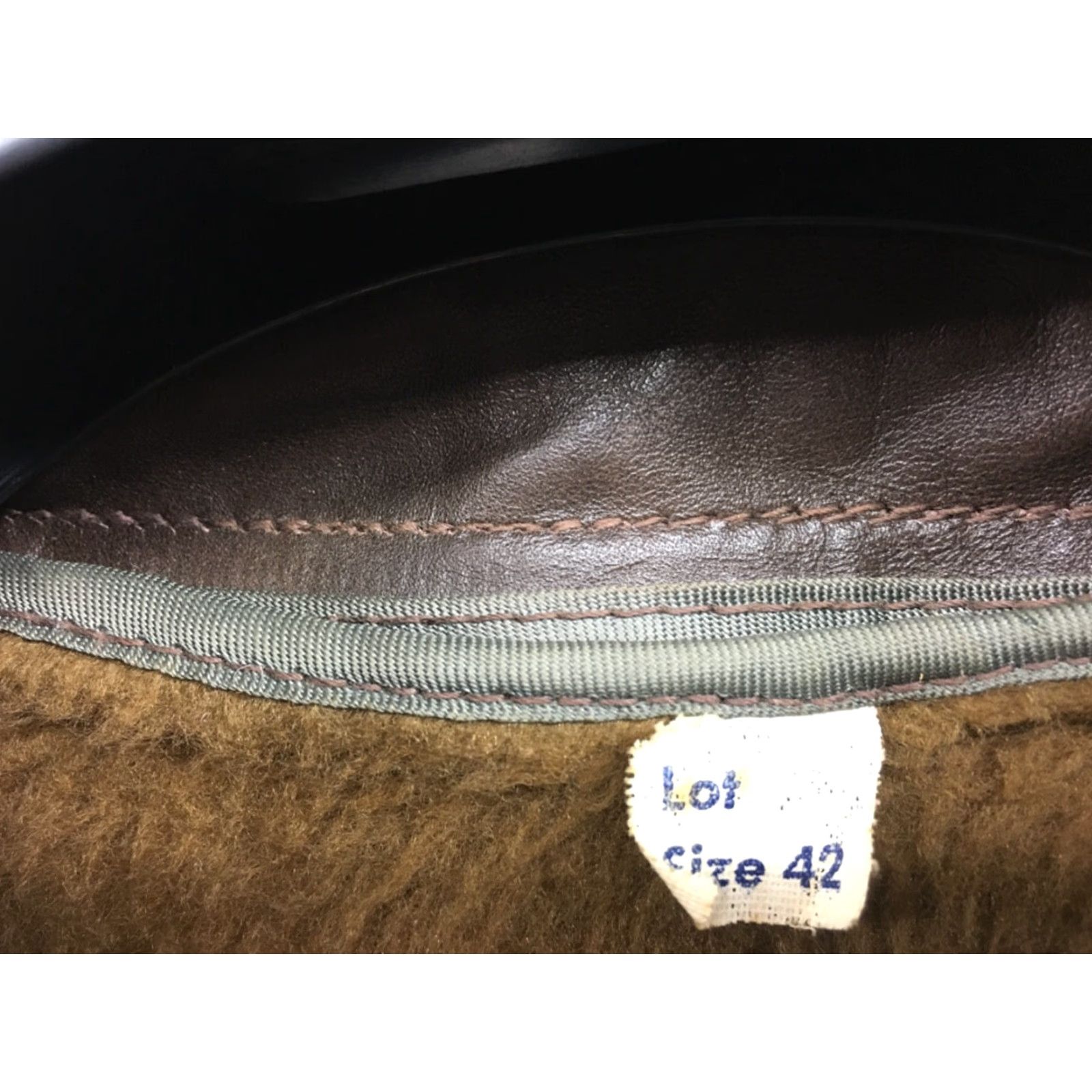 Vintage VINTAGE Leathercraft Process of America Brown Leather Jacket Coat Button Size 42 Mens Size US XS / EU 42 / 0 - 6 Thumbnail