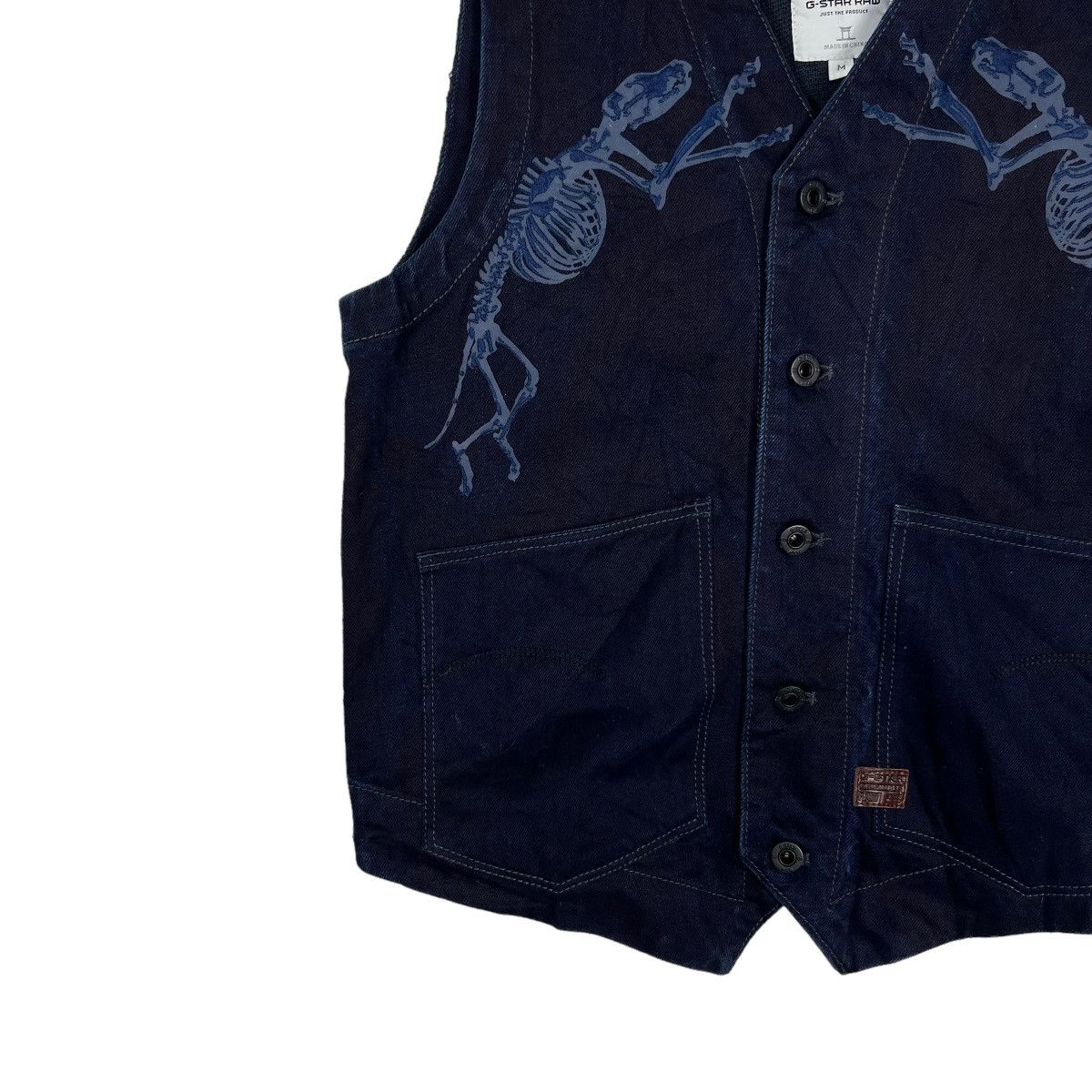 G-Star 🔥 G STAR RAW INDIGO TANK TOP VEST Size US M / EU 48-50 / 2 - 4 Thumbnail