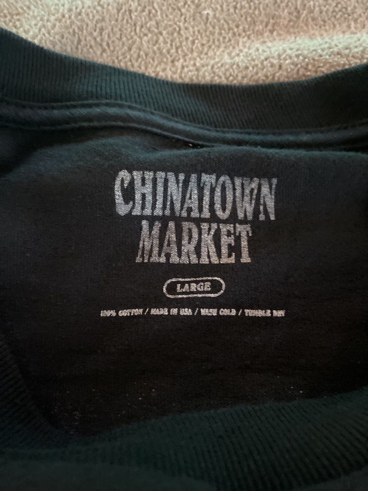 Market Chinatown Market Black “World Cup” Tee Size US L / EU 52-54 / 3 - 3 Thumbnail