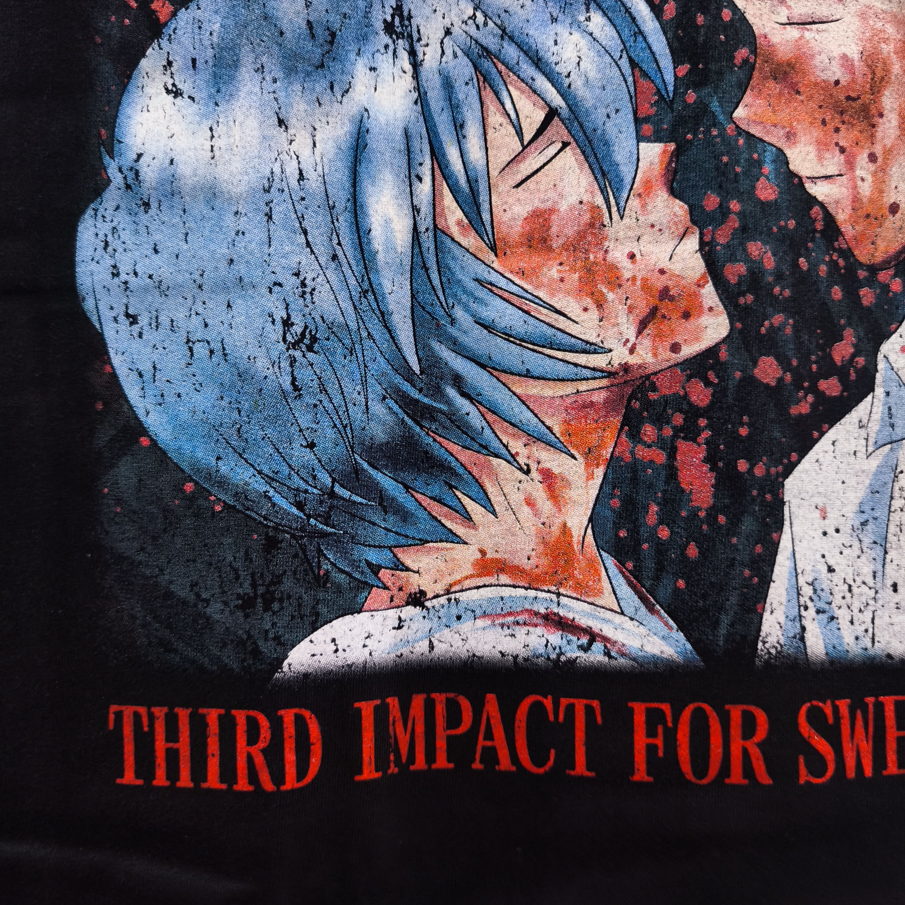 Anime Neon Genesis Evangelion My Forbidden Romance T-shirt Size US XL / EU 56 / 4 - 7 Thumbnail
