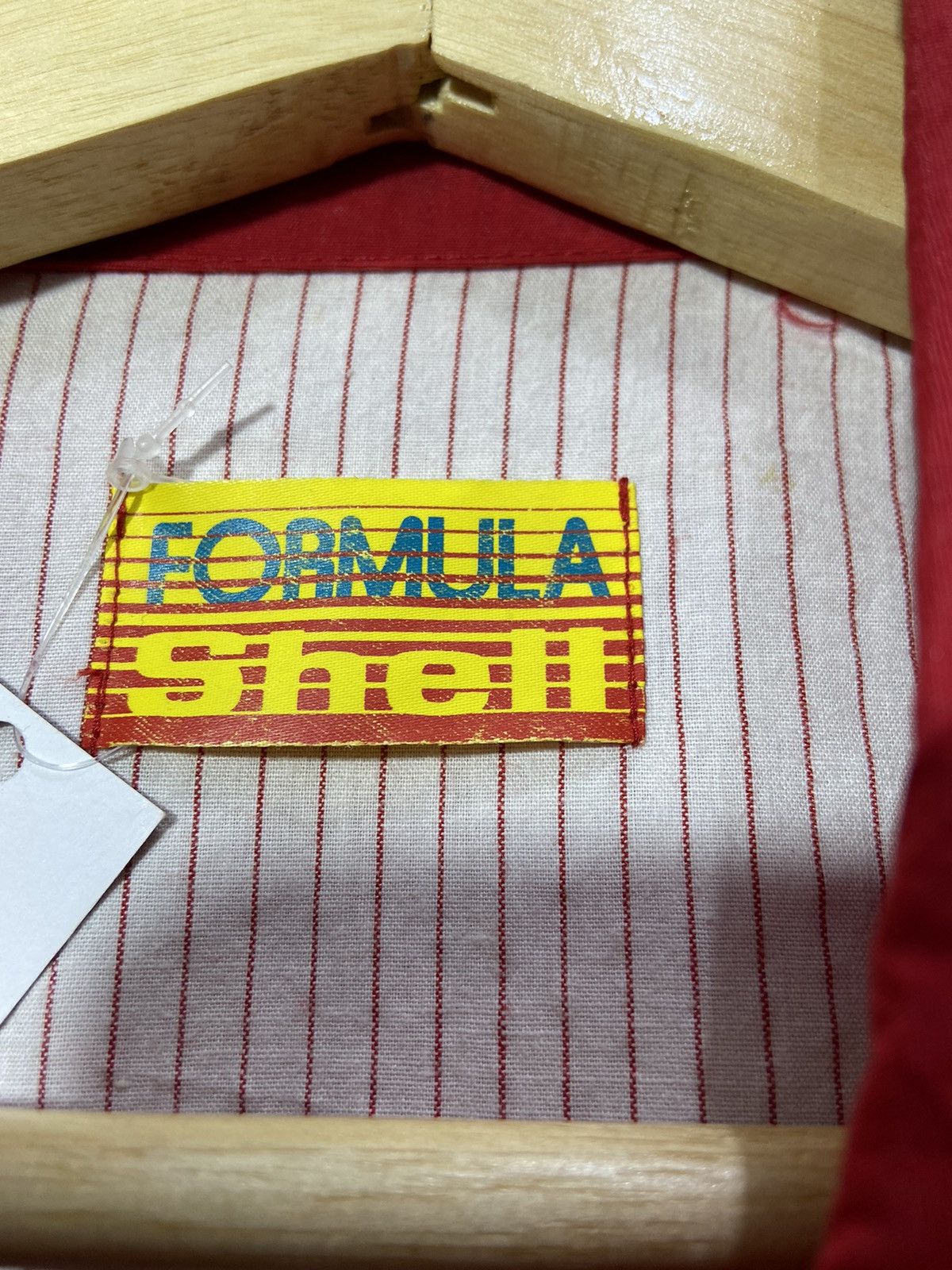 Vintage Vintage 80s Shell Formula Bomber Jacket Size US L / EU 52-54 / 3 - 9 Thumbnail
